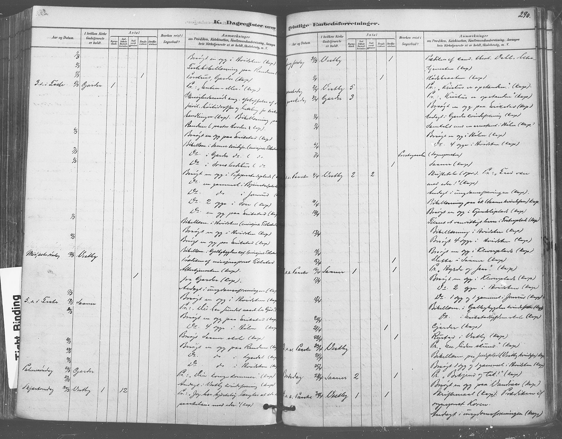 Vestby prestekontor Kirkebøker, AV/SAO-A-10893/F/Fa/L0009: Parish register (official) no. I 9, 1878-1900, p. 290