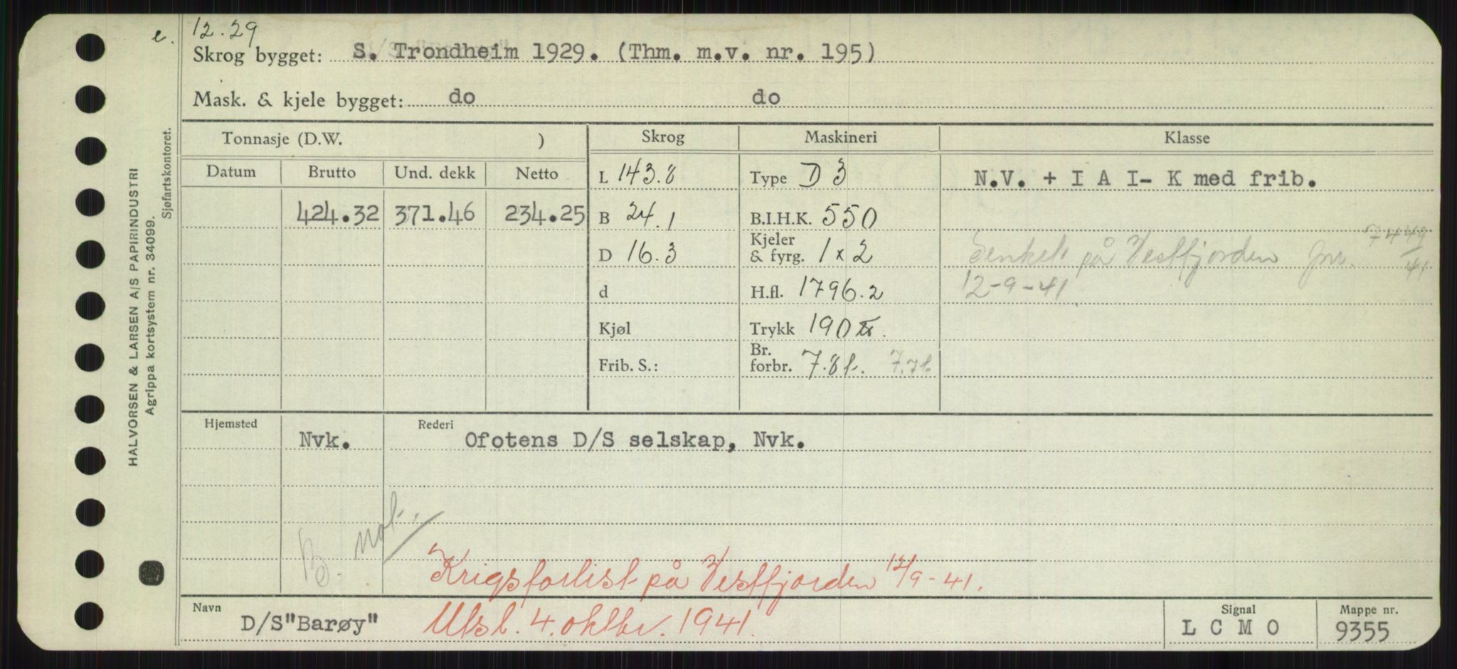 Sjøfartsdirektoratet med forløpere, Skipsmålingen, RA/S-1627/H/Hd/L0003: Fartøy, B-Bev, p. 343