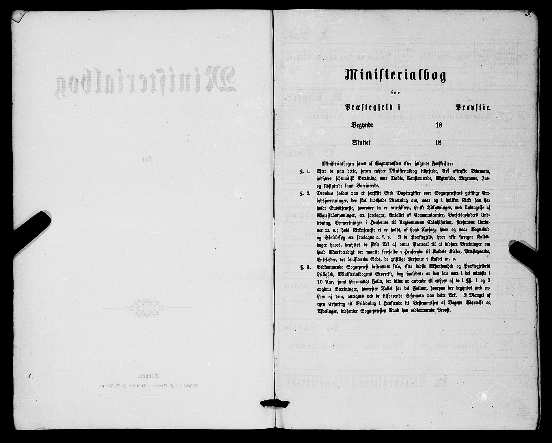 Førde sokneprestembete, SAB/A-79901/H/Haa/Haaa/L0009: Parish register (official) no. A 9, 1861-1877, p. 3