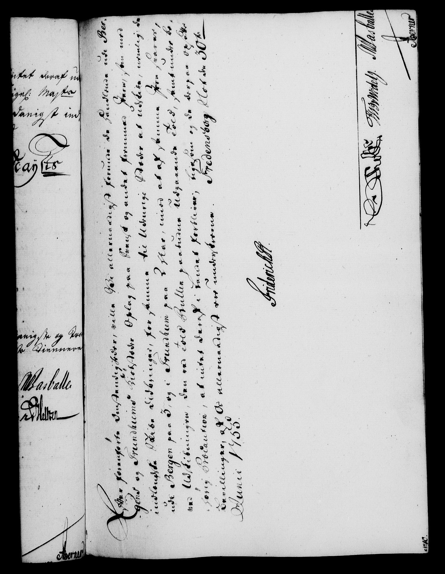 Rentekammeret, Kammerkanselliet, RA/EA-3111/G/Gf/Gfa/L0037: Norsk relasjons- og resolusjonsprotokoll (merket RK 52.37), 1755, p. 377