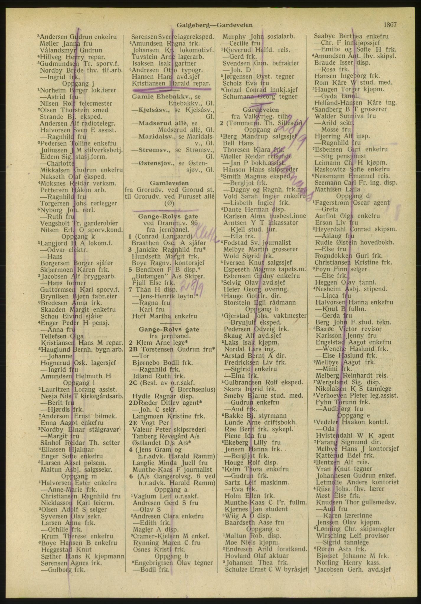 Kristiania/Oslo adressebok, PUBL/-, 1951, p. 1867