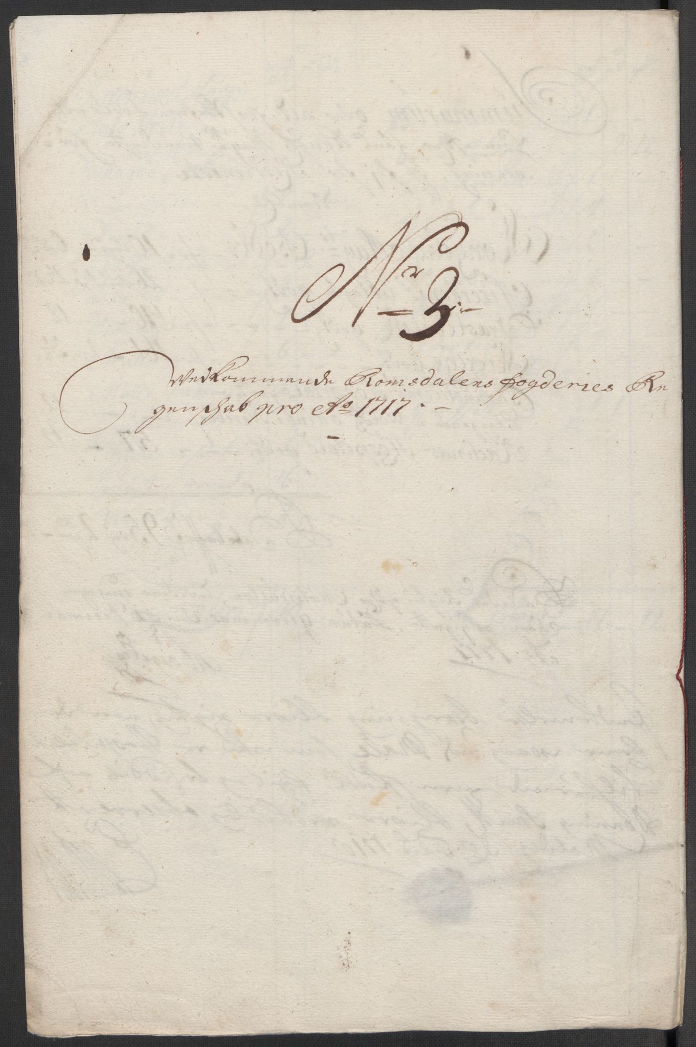 Rentekammeret inntil 1814, Reviderte regnskaper, Fogderegnskap, AV/RA-EA-4092/R55/L3664: Fogderegnskap Romsdal, 1717, p. 85