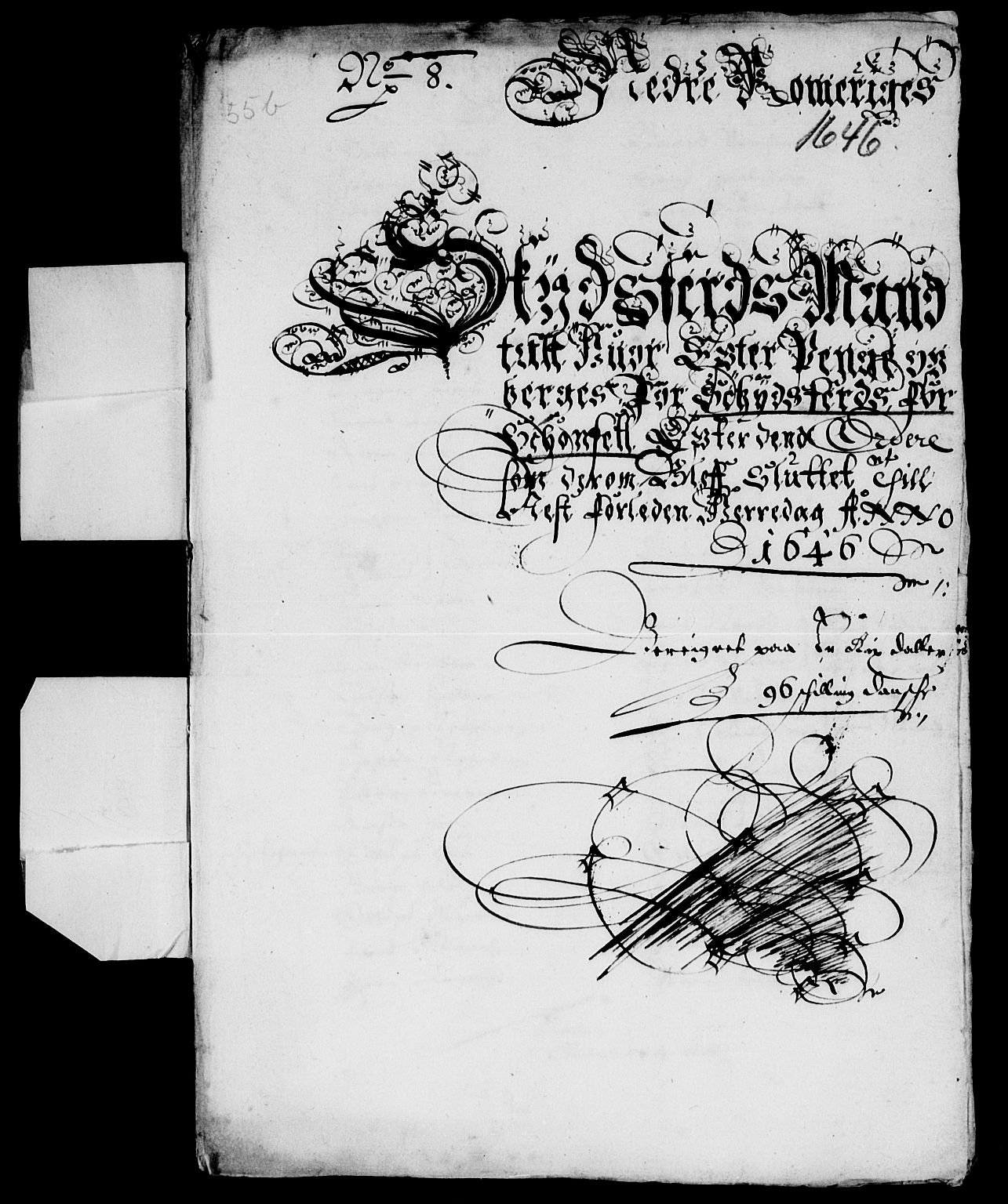 Rentekammeret inntil 1814, Reviderte regnskaper, Lensregnskaper, AV/RA-EA-5023/R/Rb/Rba/L0189: Akershus len, 1646-1647