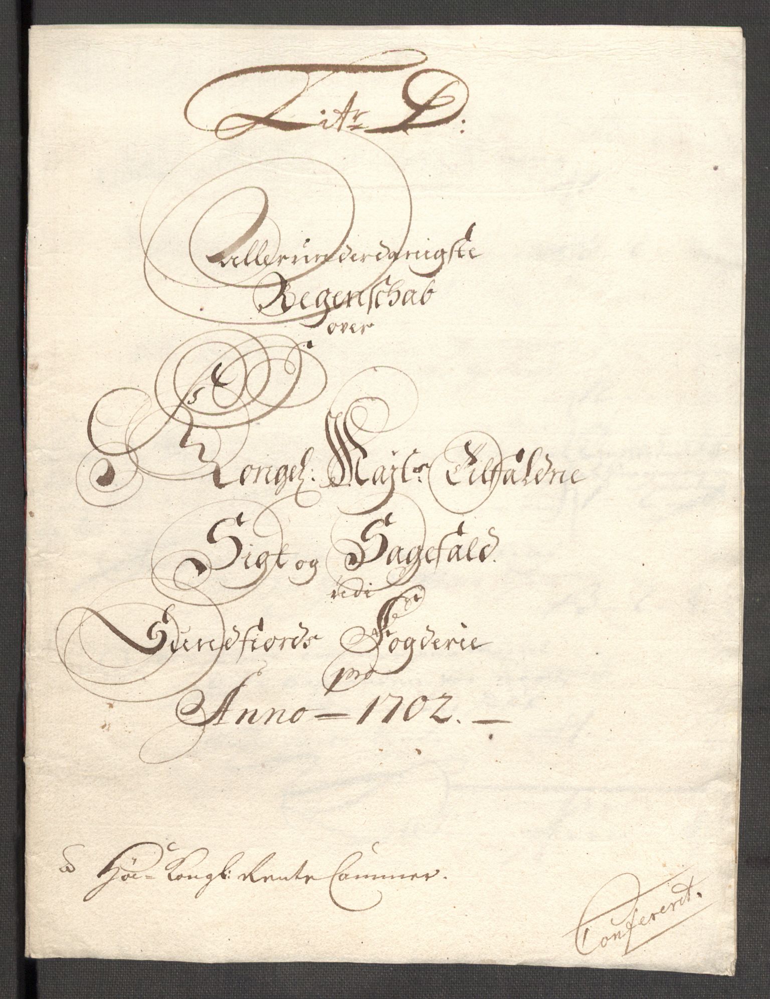 Rentekammeret inntil 1814, Reviderte regnskaper, Fogderegnskap, AV/RA-EA-4092/R53/L3426: Fogderegnskap Sunn- og Nordfjord, 1702, p. 90