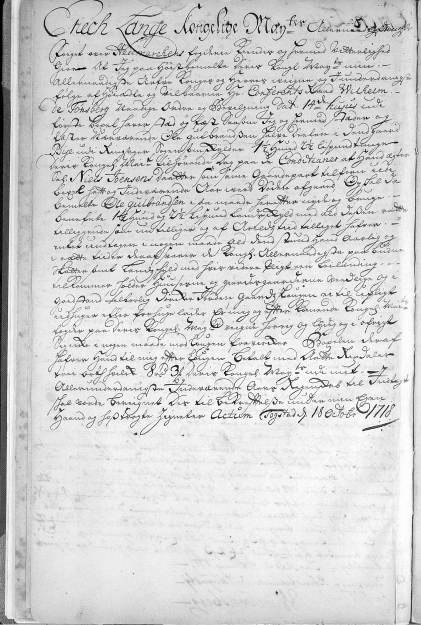 Hedemarken fogderi, AV/SAH-FOGDH-001/F/Fb/Fba/L0001: Bygselprotokoll, 1711-1797, p. 6b