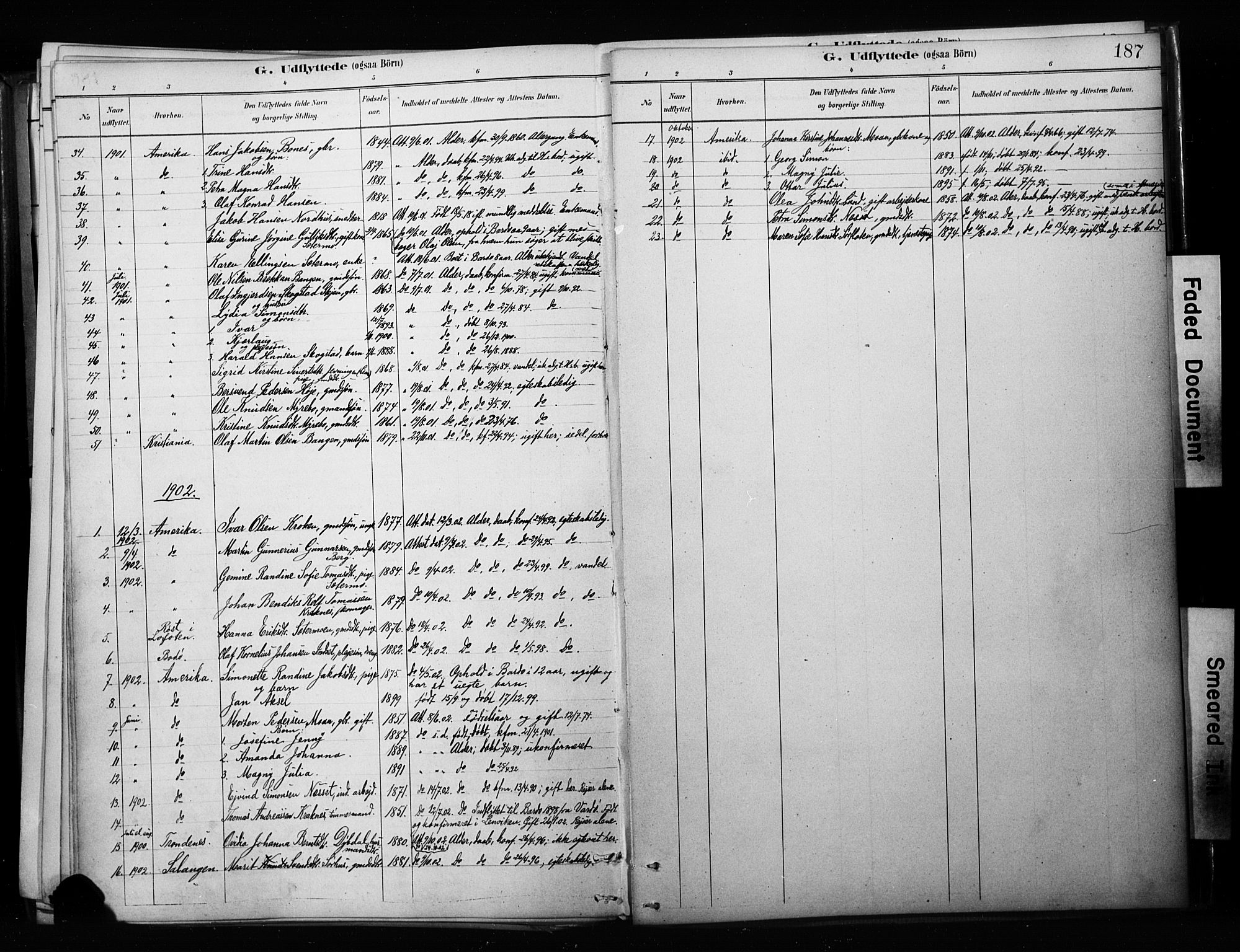 Målselv sokneprestembete, AV/SATØ-S-1311/G/Ga/Gaa/L0010kirke: Parish register (official) no. 10, 1890-1902, p. 187