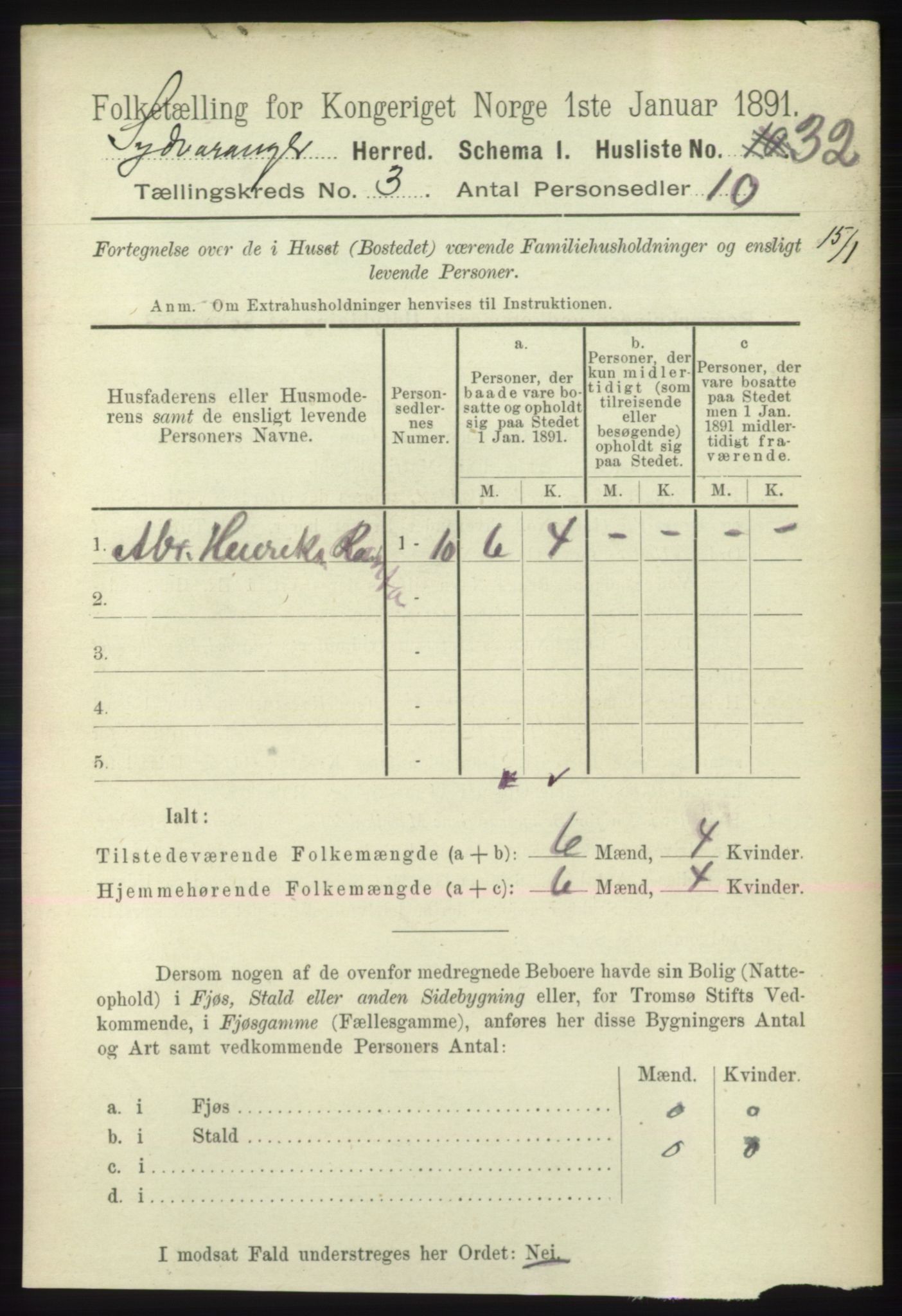 RA, 1891 census for 2030 Sør-Varanger, 1891, p. 779