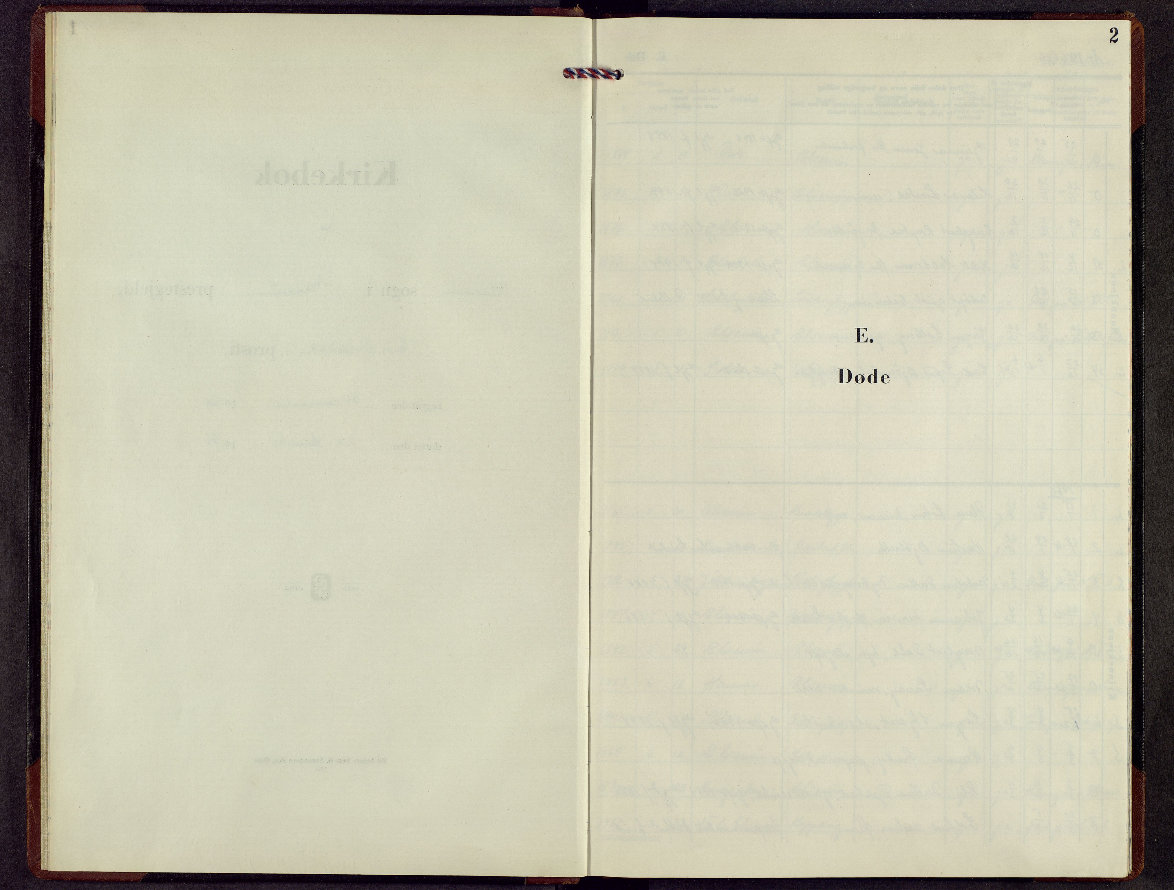 Elverum prestekontor, SAH/PREST-044/H/Ha/Hab/L0027: Parish register (copy) no. 27, 1960-1967, p. 2