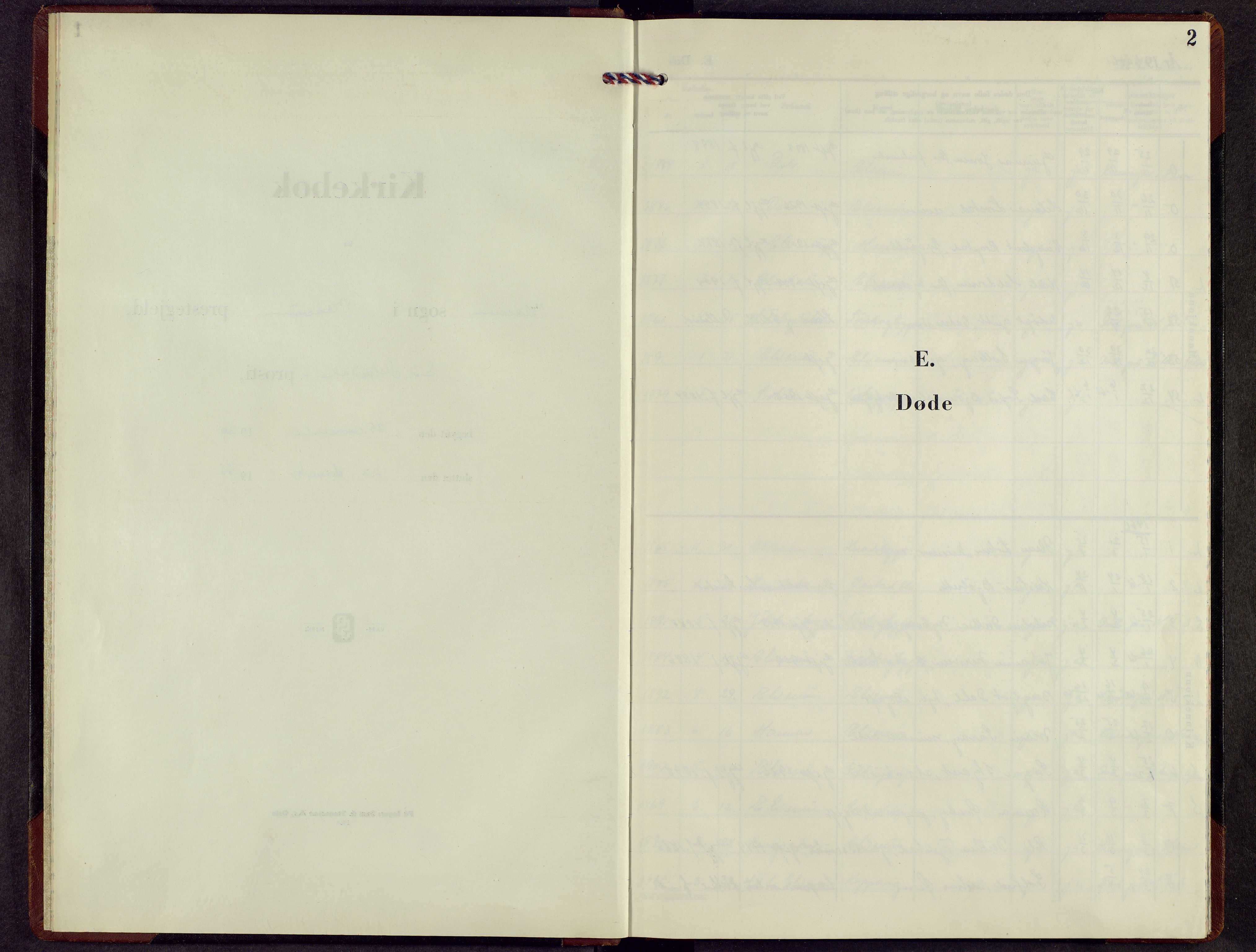 Elverum prestekontor, AV/SAH-PREST-044/H/Ha/Hab/L0027: Parish register (copy) no. 27, 1960-1967, p. 2