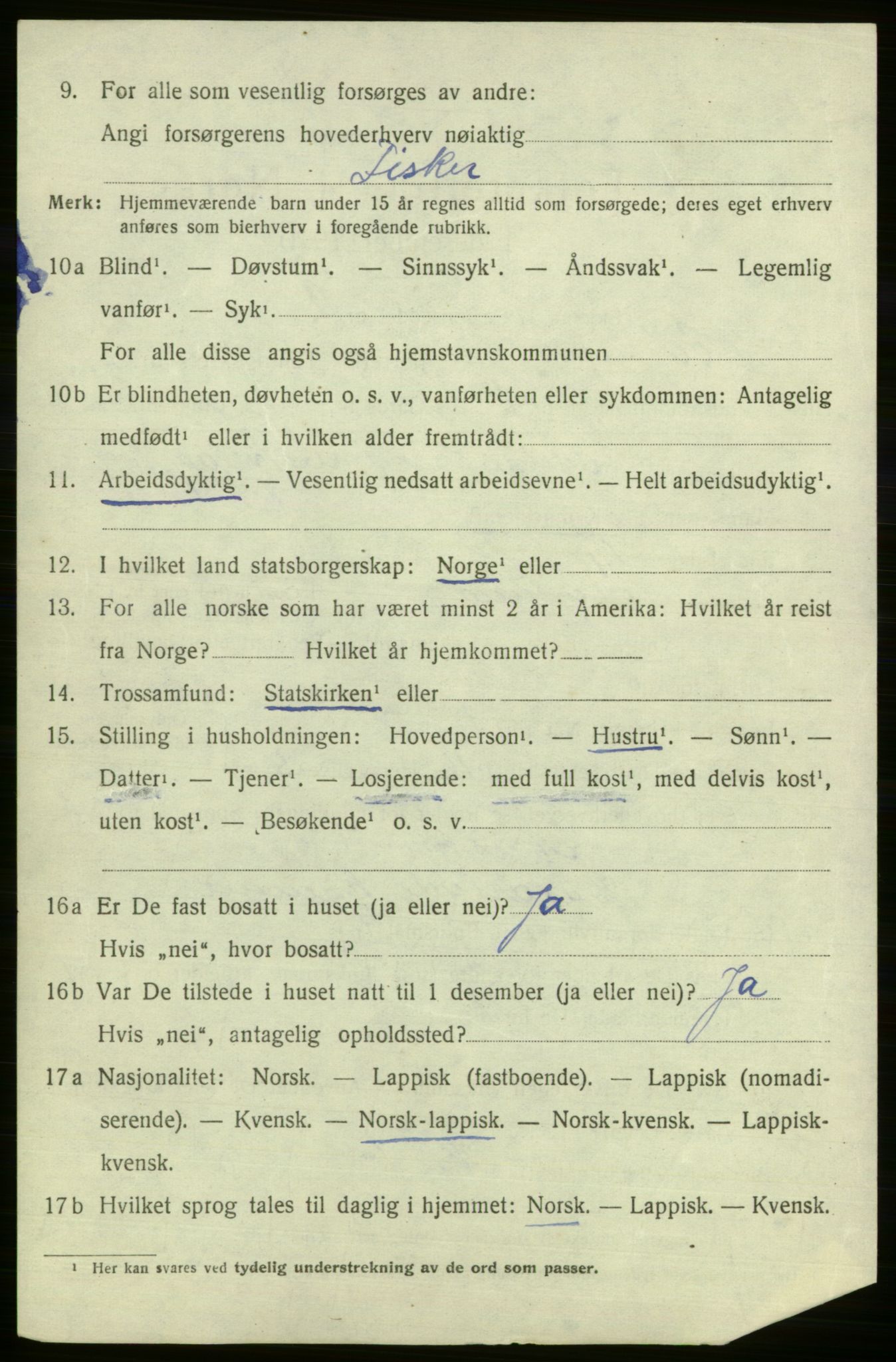 SATØ, 1920 census for Sørøysund rural district, 1920, p. 487