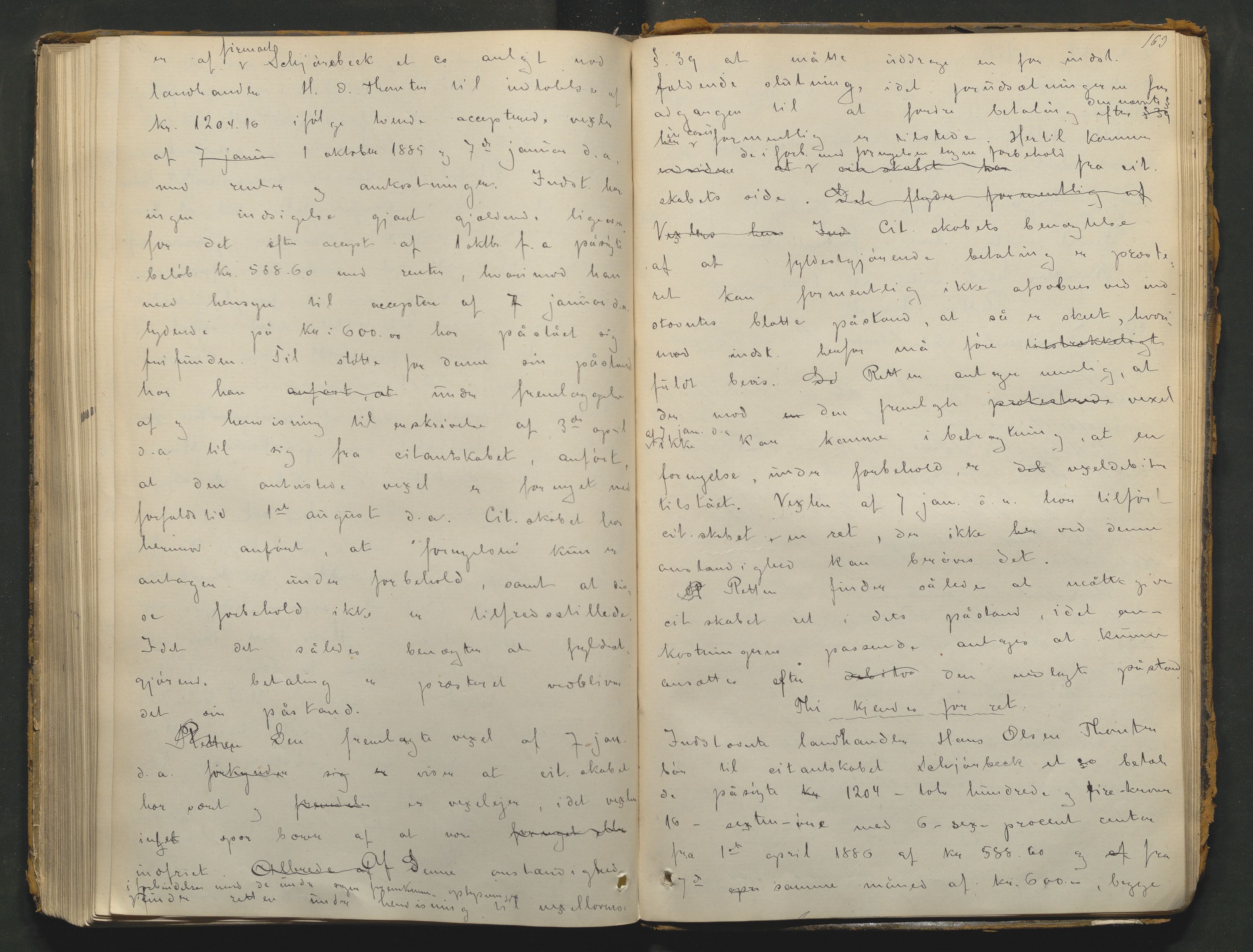 Nord-Gudbrandsdal tingrett, AV/SAH-TING-002/G/Gc/Gcb/L0004: Ekstrarettsprotokoll for åstedssaker, 1876-1887, p. 162b-163a