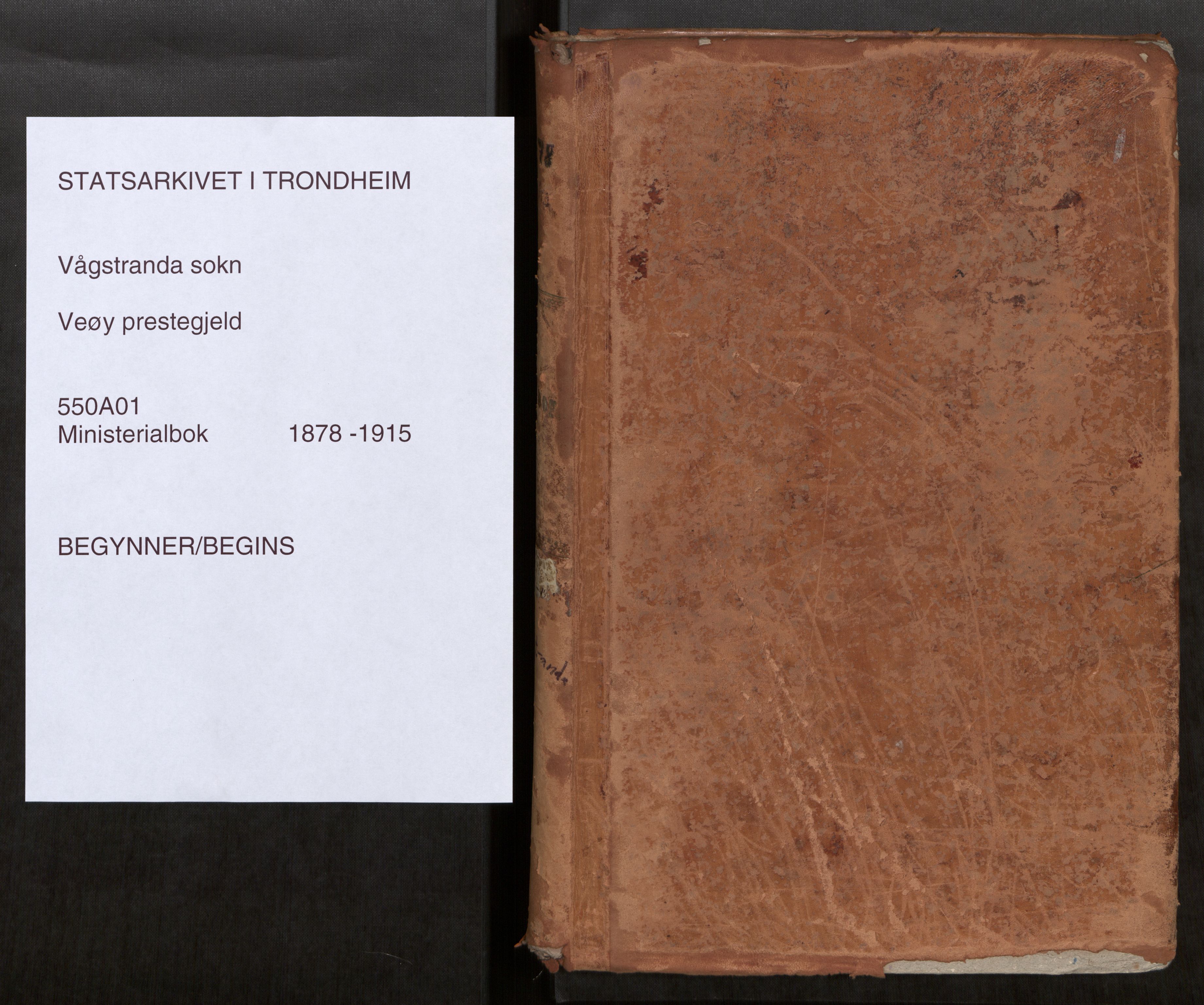 Ministerialprotokoller, klokkerbøker og fødselsregistre - Møre og Romsdal, SAT/A-1454/550/L0621: Parish register (official) no. 550A01, 1878-1915