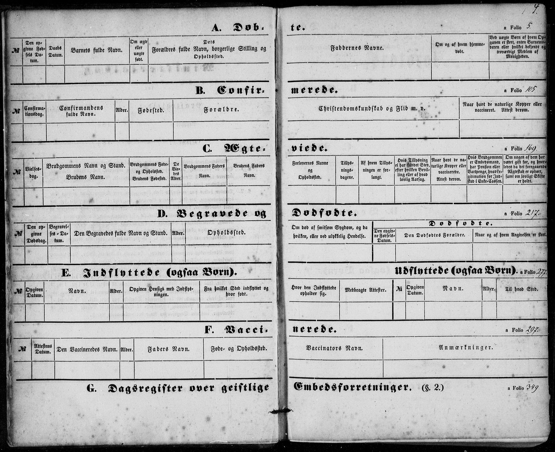 Stryn Sokneprestembete, AV/SAB-A-82501: Parish register (official) no. A 3, 1862-1877, p. 4