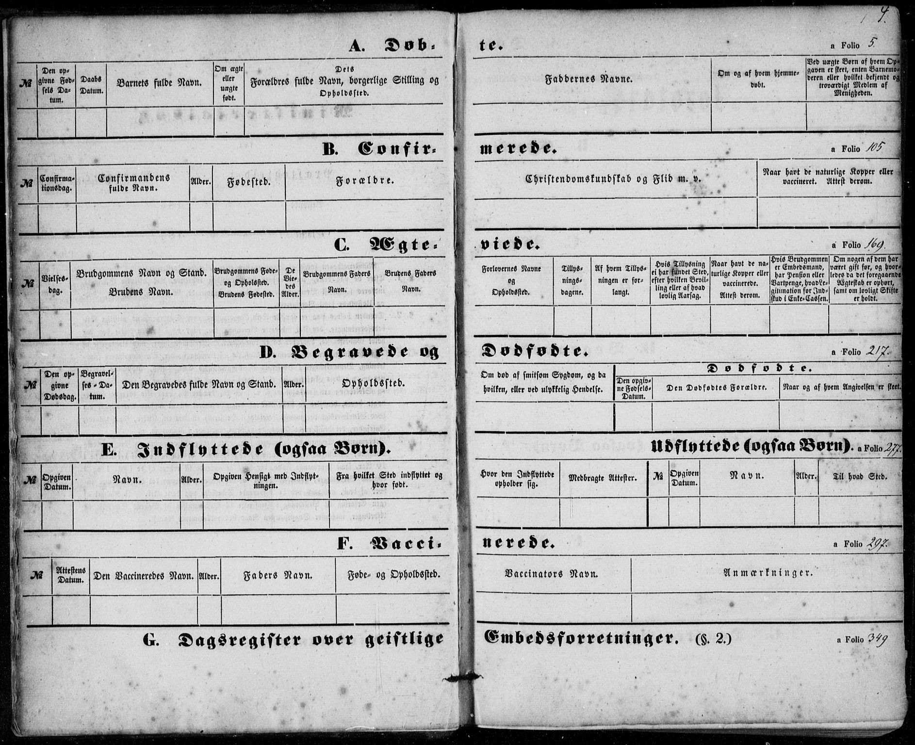 Stryn Sokneprestembete, SAB/A-82501: Parish register (official) no. A 3, 1862-1877, p. 4