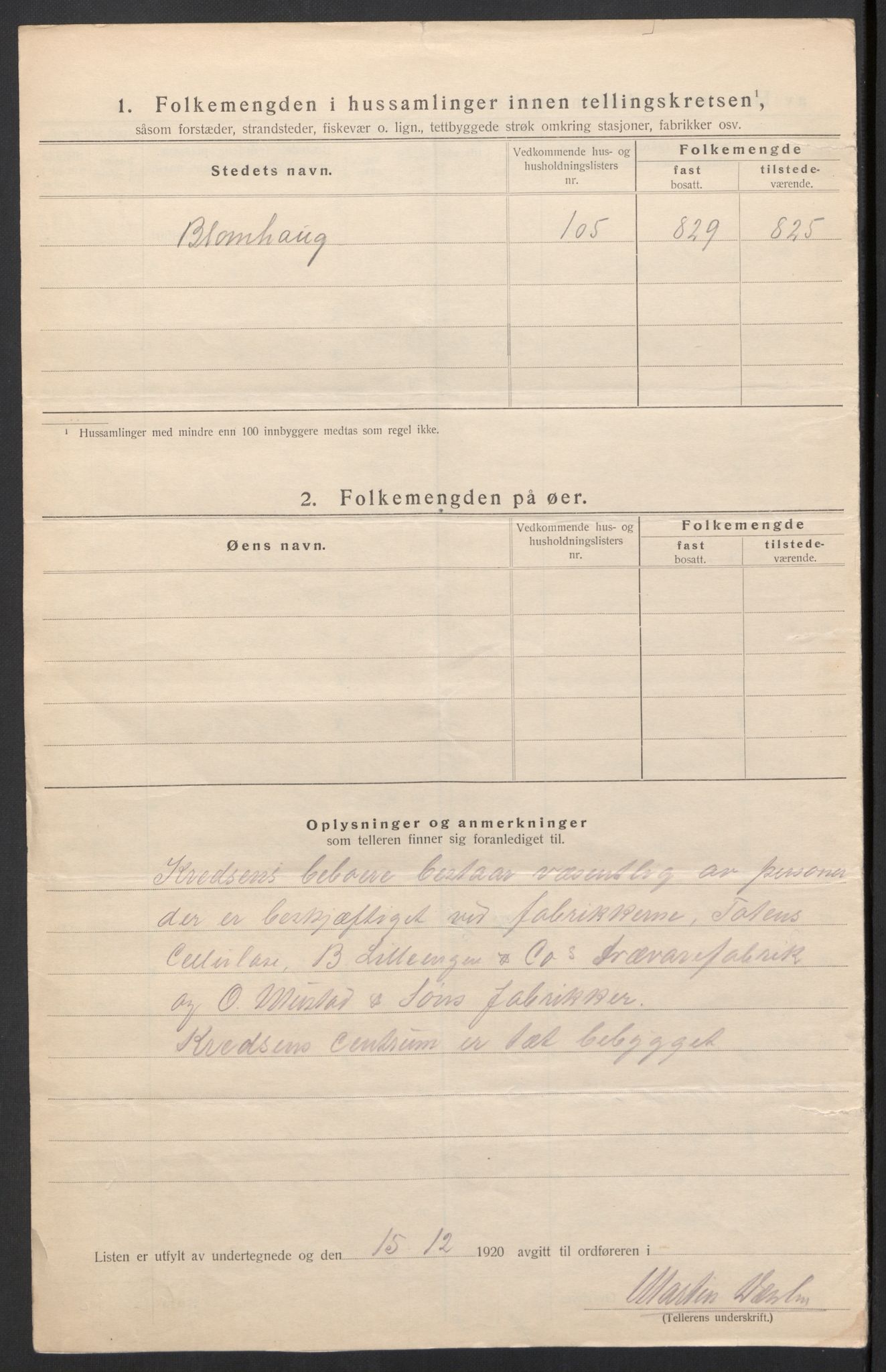 SAH, 1920 census for Vardal, 1920, p. 39