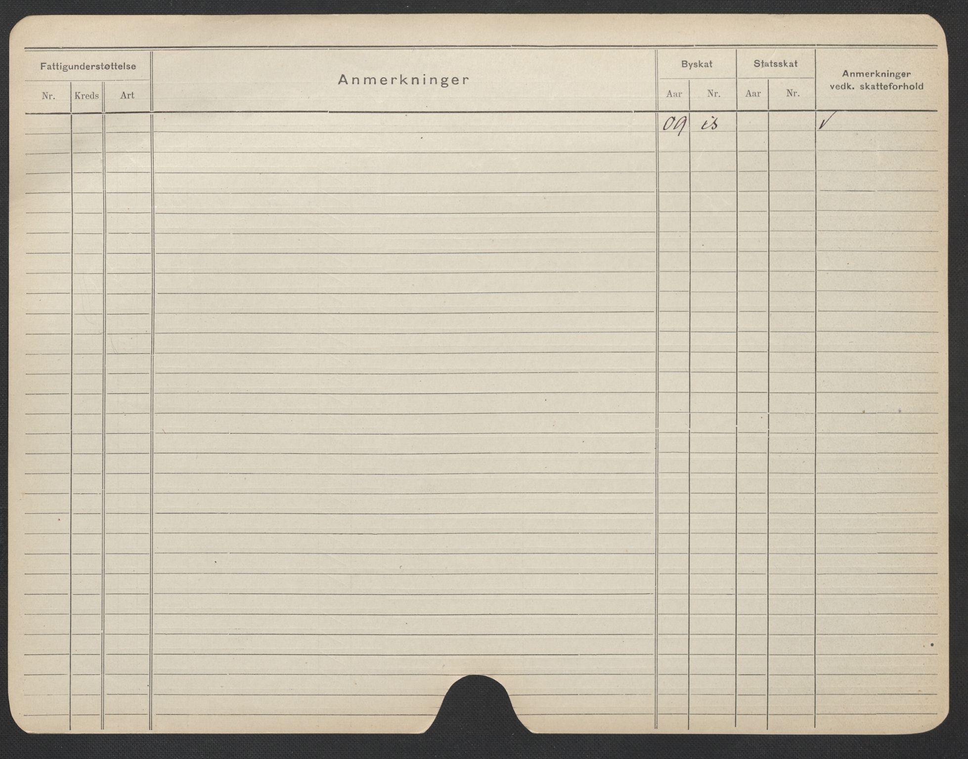 Oslo folkeregister, Registerkort, AV/SAO-A-11715/F/Fa/Fac/L0020: Kvinner, 1906-1914, p. 599b