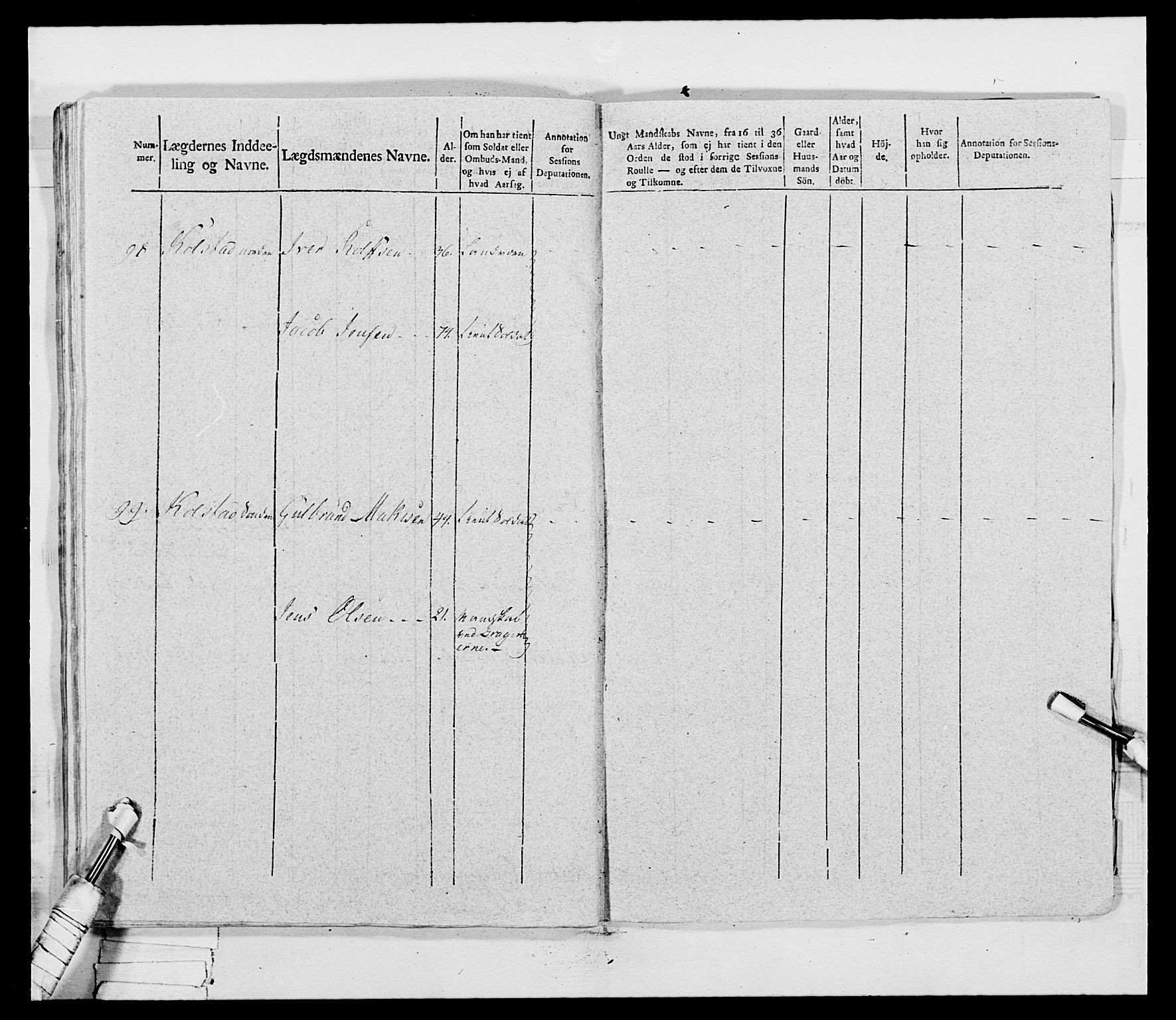 Generalitets- og kommissariatskollegiet, Det kongelige norske kommissariatskollegium, AV/RA-EA-5420/E/Eh/L0032b: Nordafjelske gevorbne infanteriregiment, 1806, p. 235