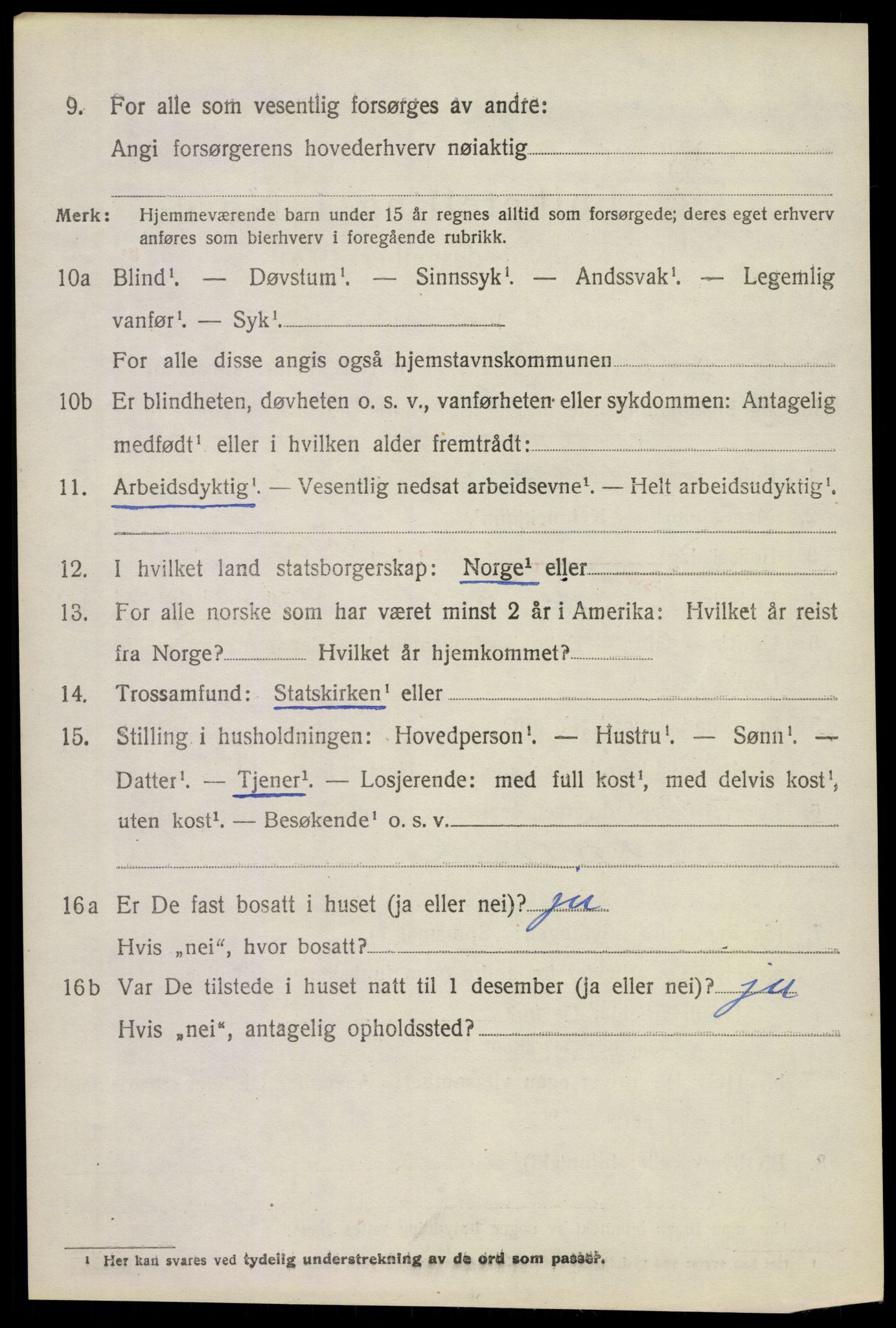 SAKO, 1920 census for Andebu, 1920, p. 2659