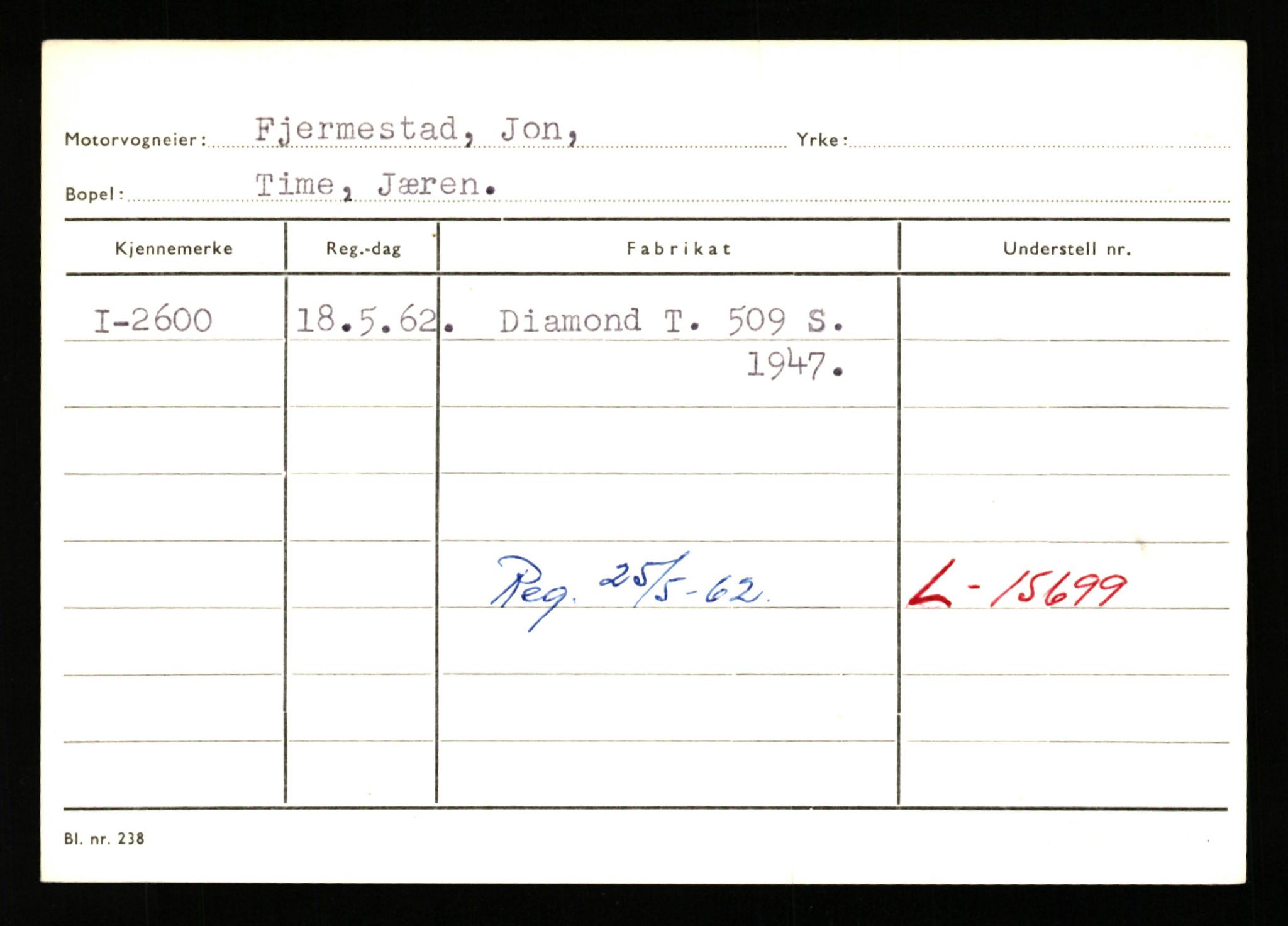 Stavanger trafikkstasjon, SAST/A-101942/0/G/L0001: Registreringsnummer: 0 - 5782, 1930-1971, p. 1757