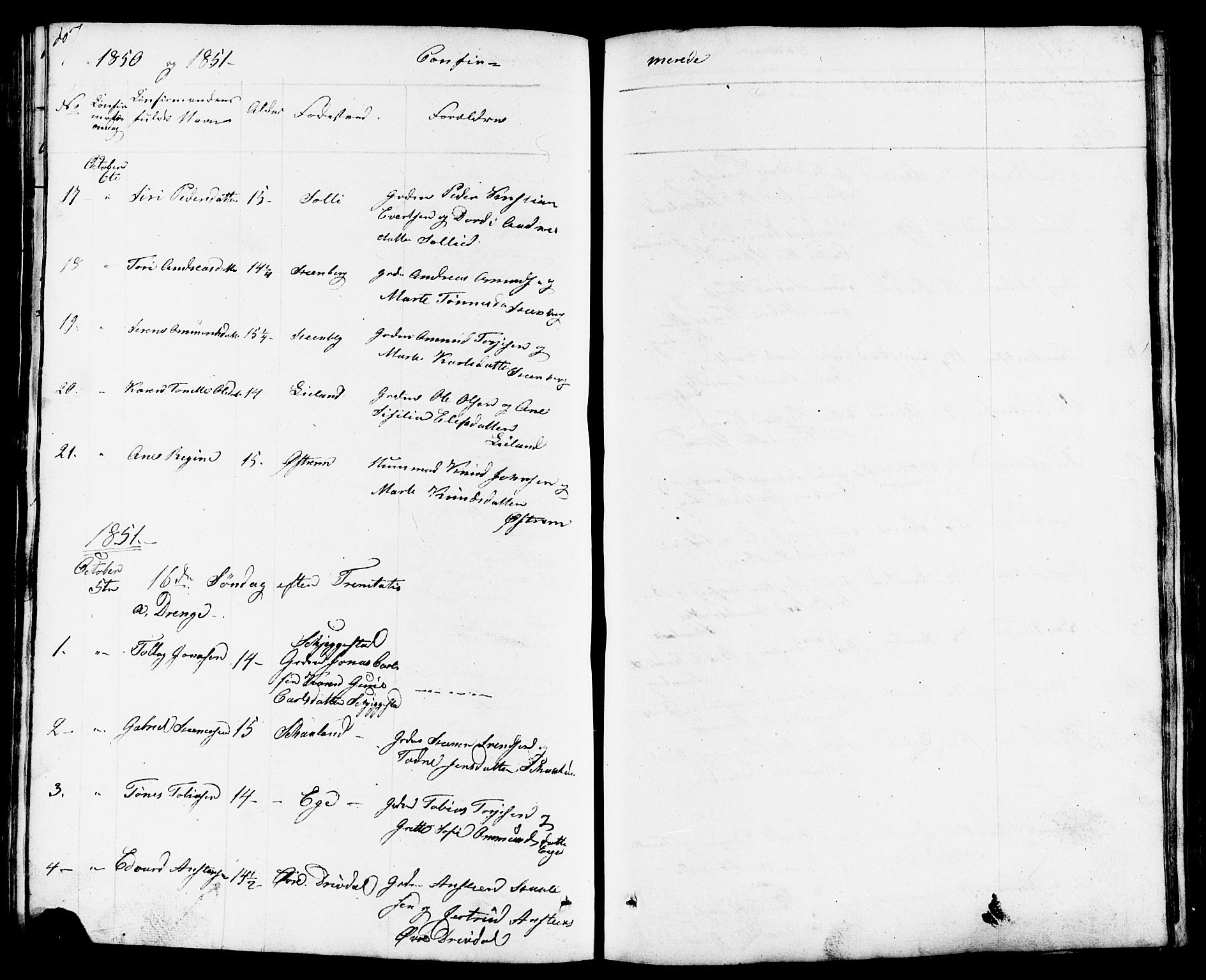 Lund sokneprestkontor, AV/SAST-A-101809/S07/L0003: Parish register (copy) no. B 3, 1848-1885, p. 207