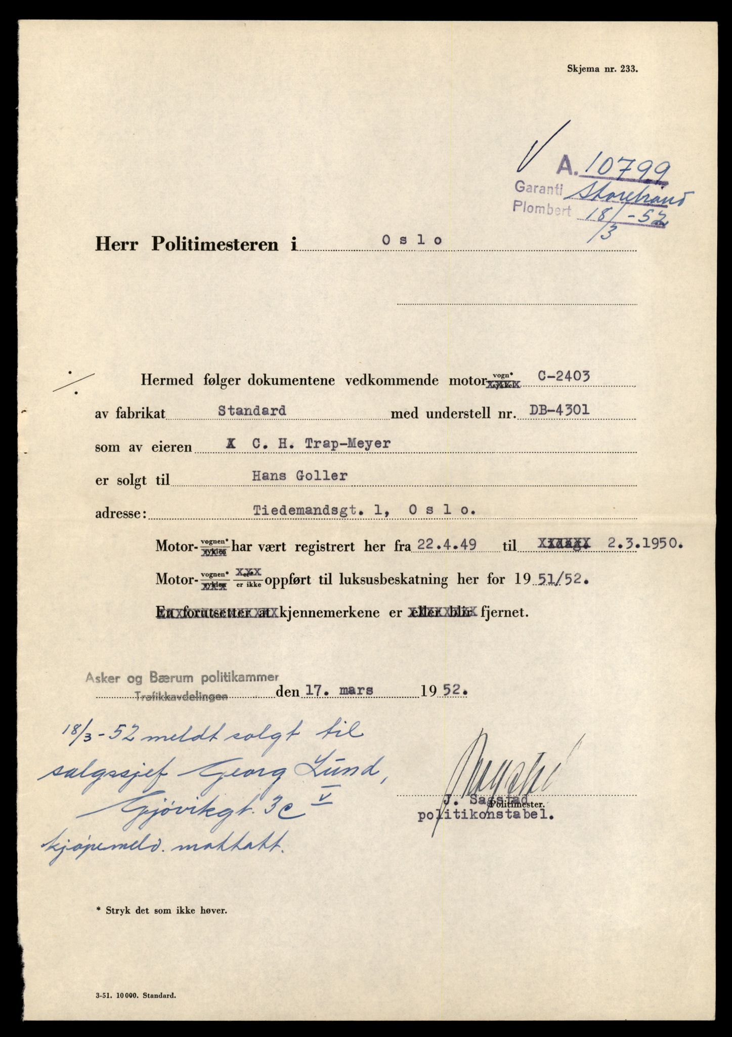 Møre og Romsdal vegkontor - Ålesund trafikkstasjon, AV/SAT-A-4099/F/Fe/L0042: Registreringskort for kjøretøy T 13906 - T 14079, 1927-1998, p. 2193