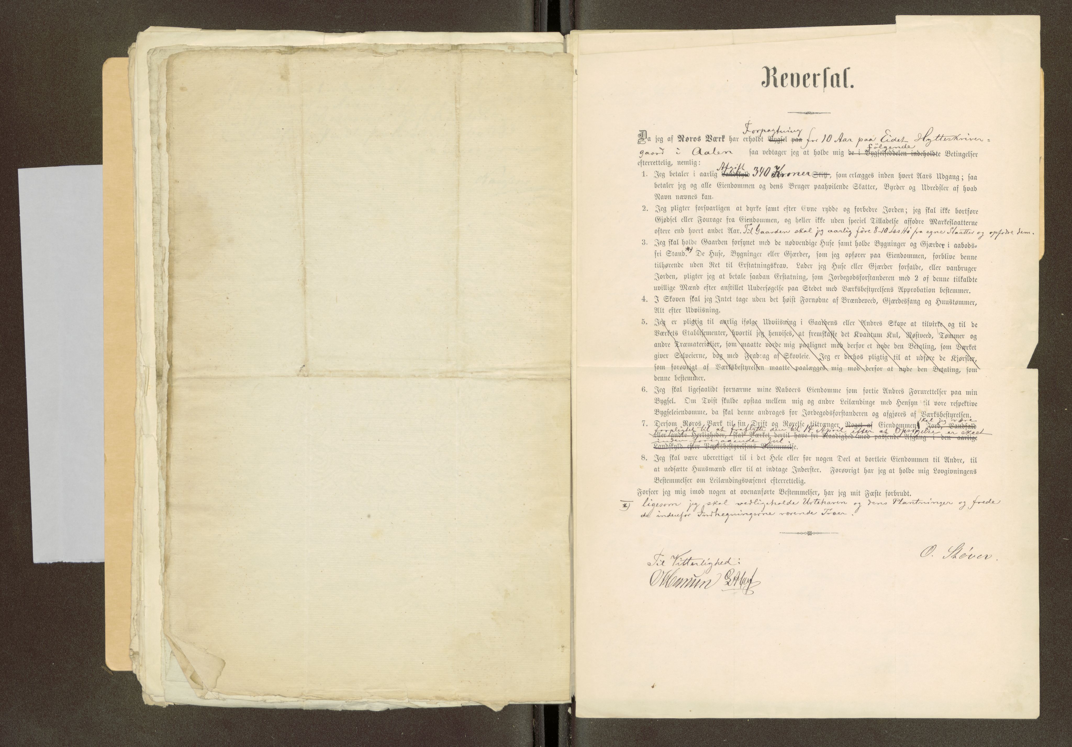 Røros kobberverk, AV/SAT-PA-0211/1/16/16F2/L0001: Strøgods i Ålen, 1801-1891, p. 19