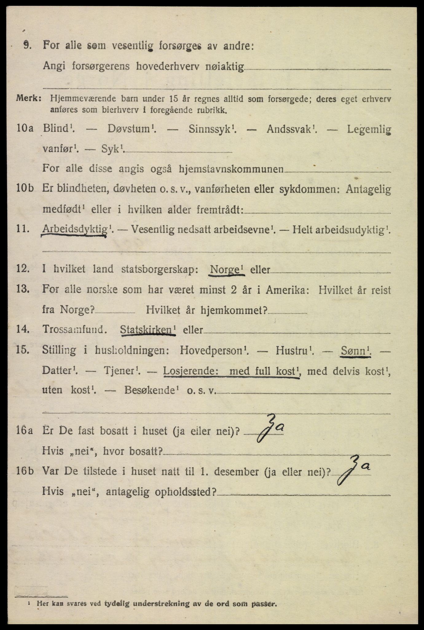 SAH, 1920 census for Ringsaker, 1920, p. 8569