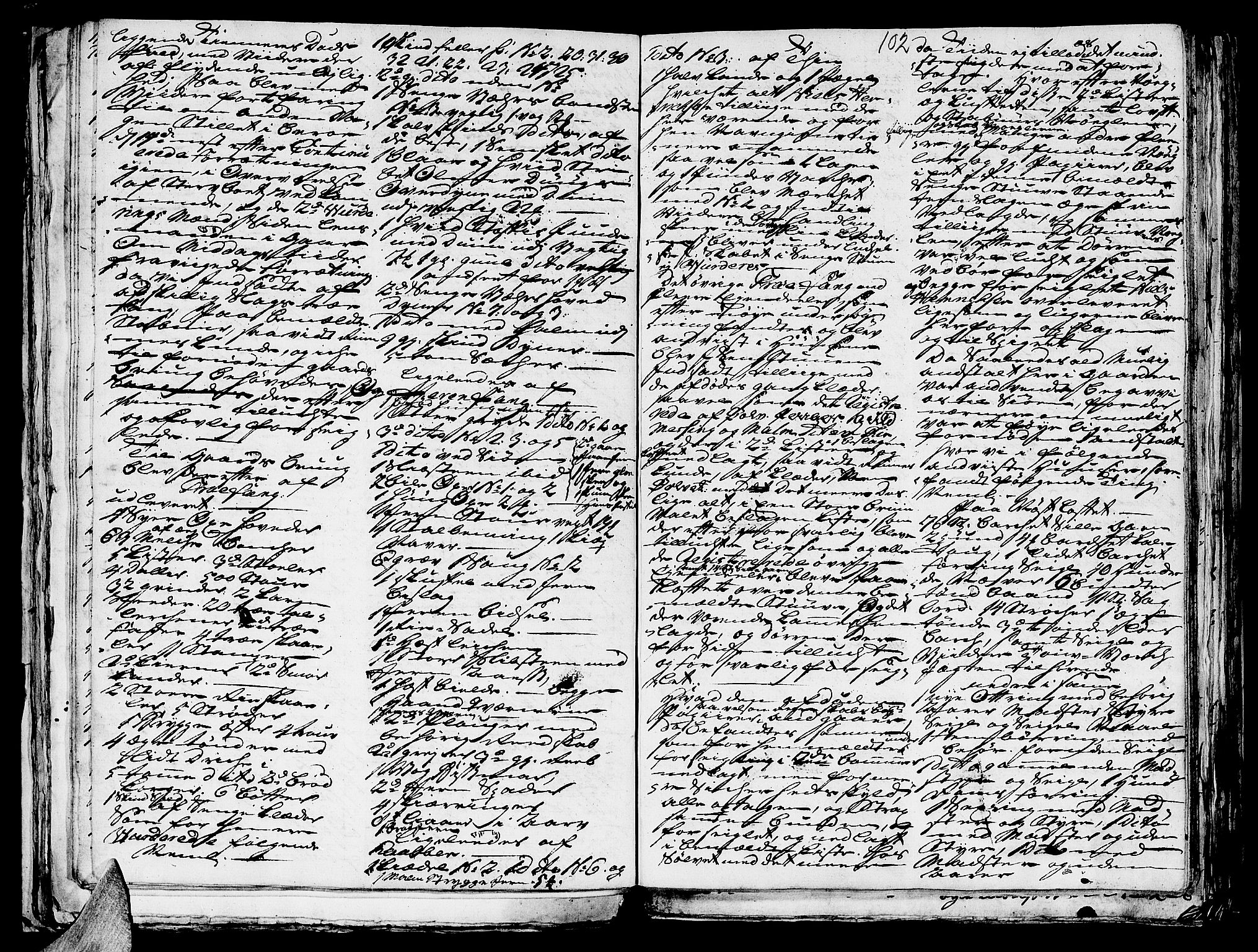 Helgeland sorenskriveri, AV/SAT-A-0004/3/3A/L0041: Konseptprotokoll 26, 1758, p. 101b-102a