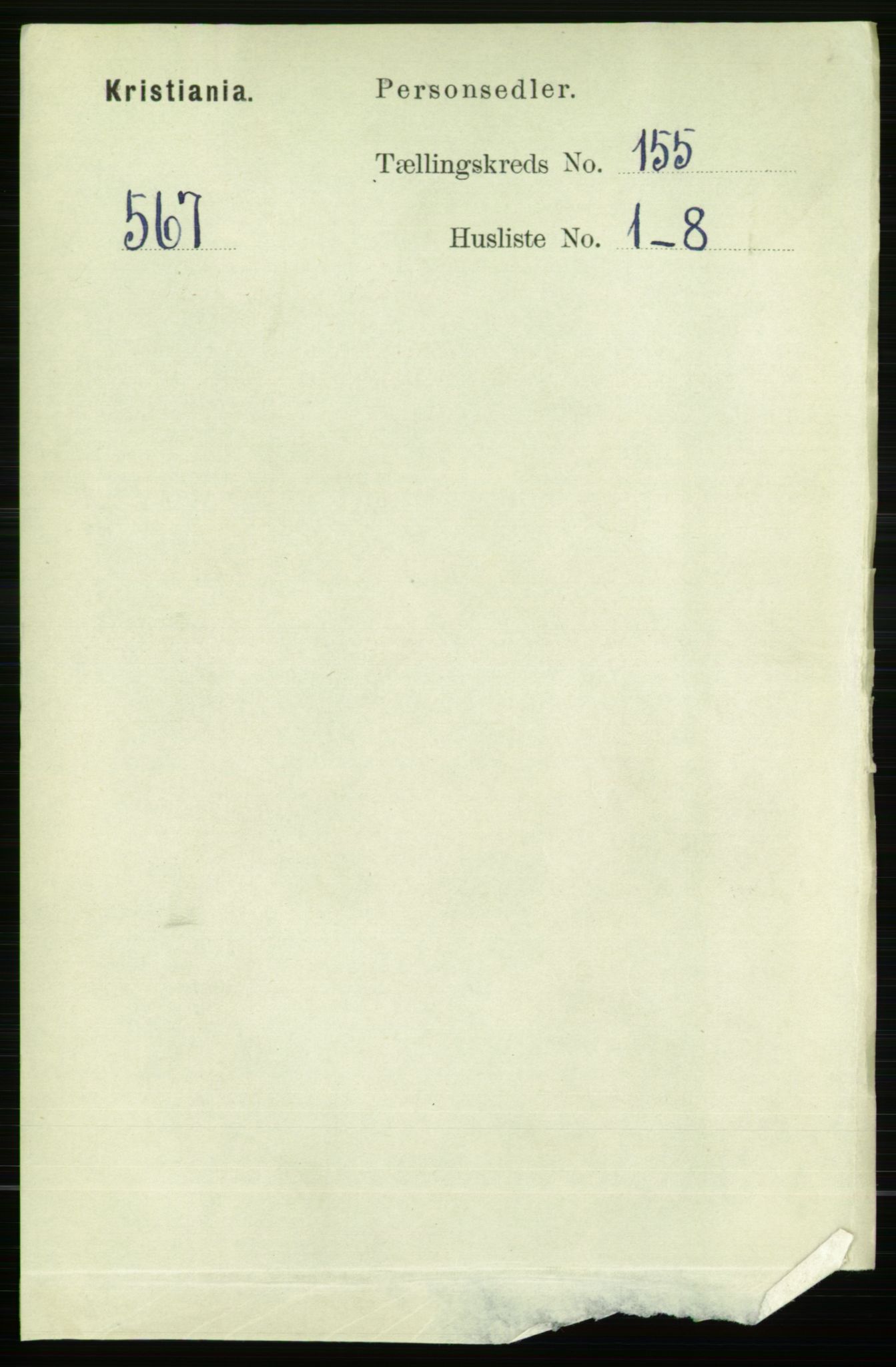 RA, 1891 census for 0301 Kristiania, 1891, p. 88192