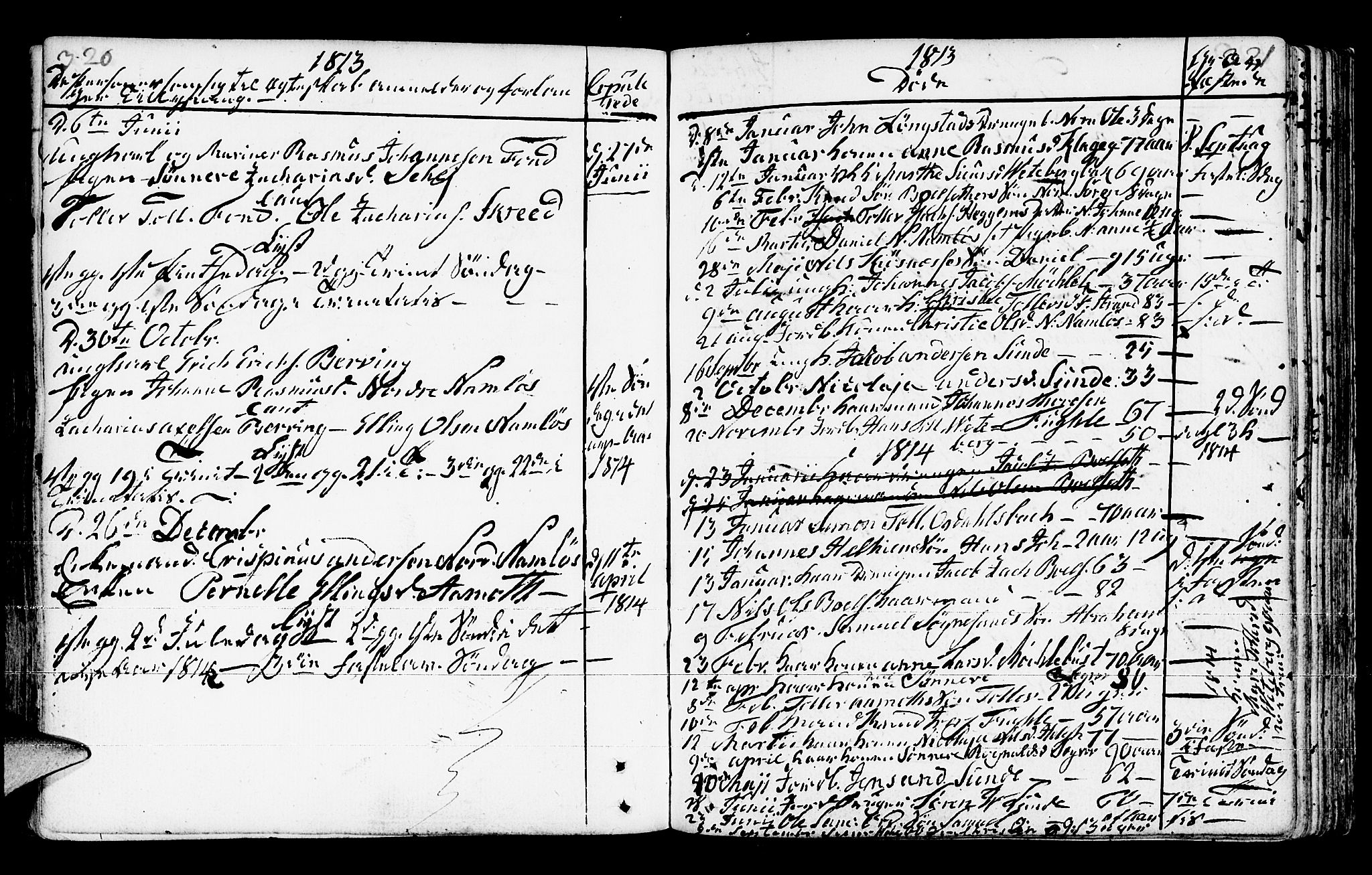 Jølster sokneprestembete, AV/SAB-A-80701/H/Haa/Haaa/L0006: Parish register (official) no. A 6, 1790-1821, p. 320-321