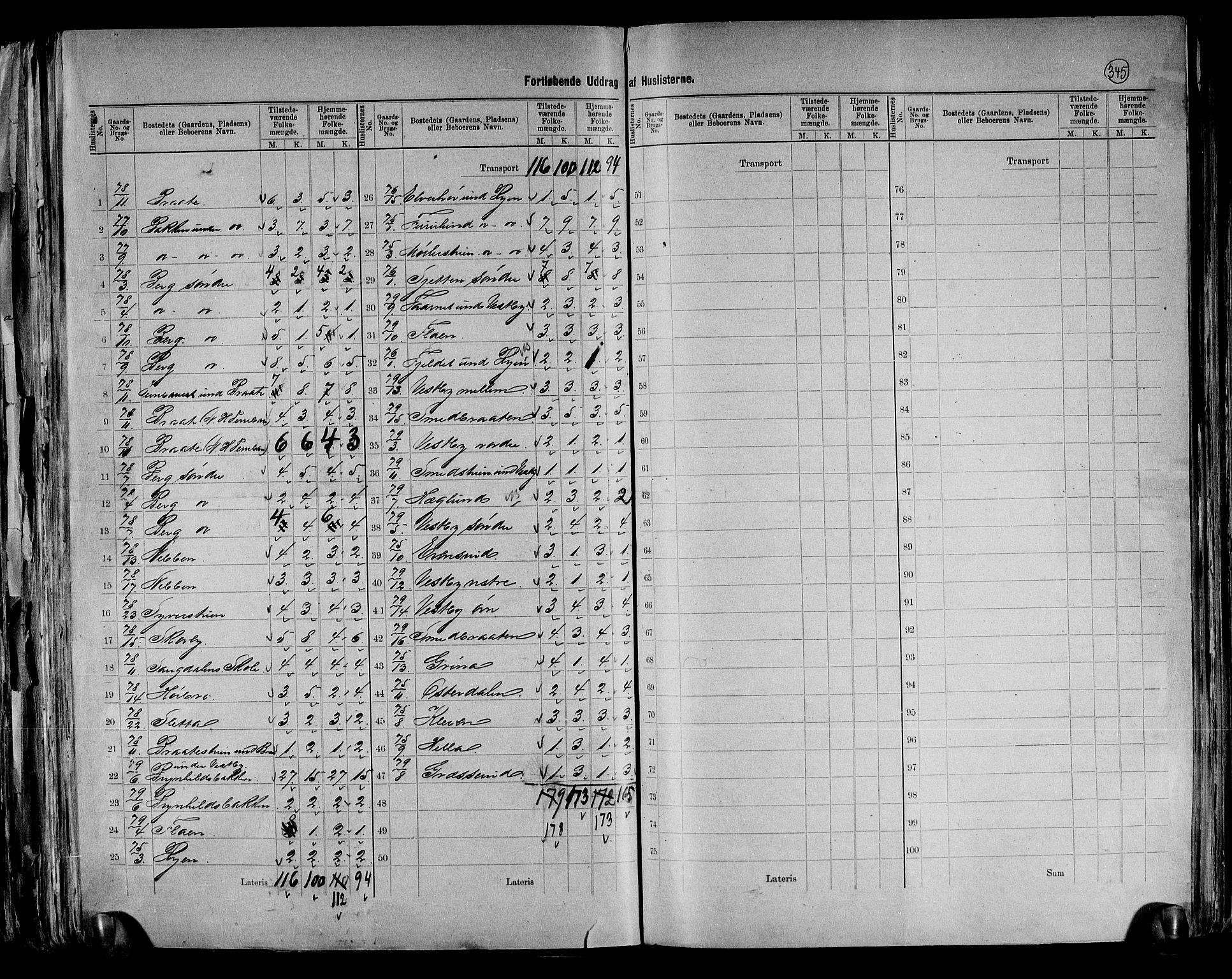 RA, 1891 census for 0231 Skedsmo, 1891, p. 13
