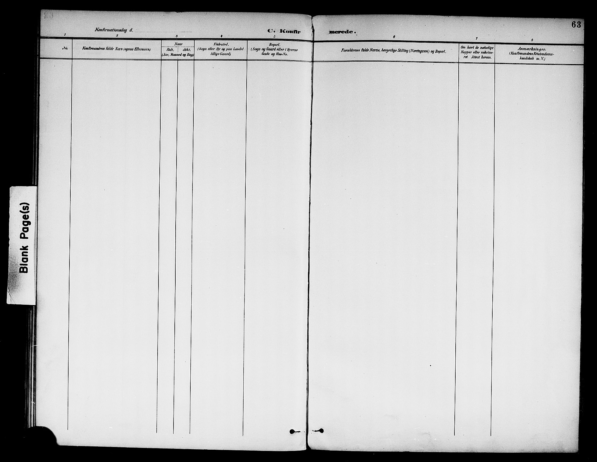 Lærdal sokneprestembete, SAB/A-81201: Parish register (copy) no. A 1, 1897-1920, p. 63