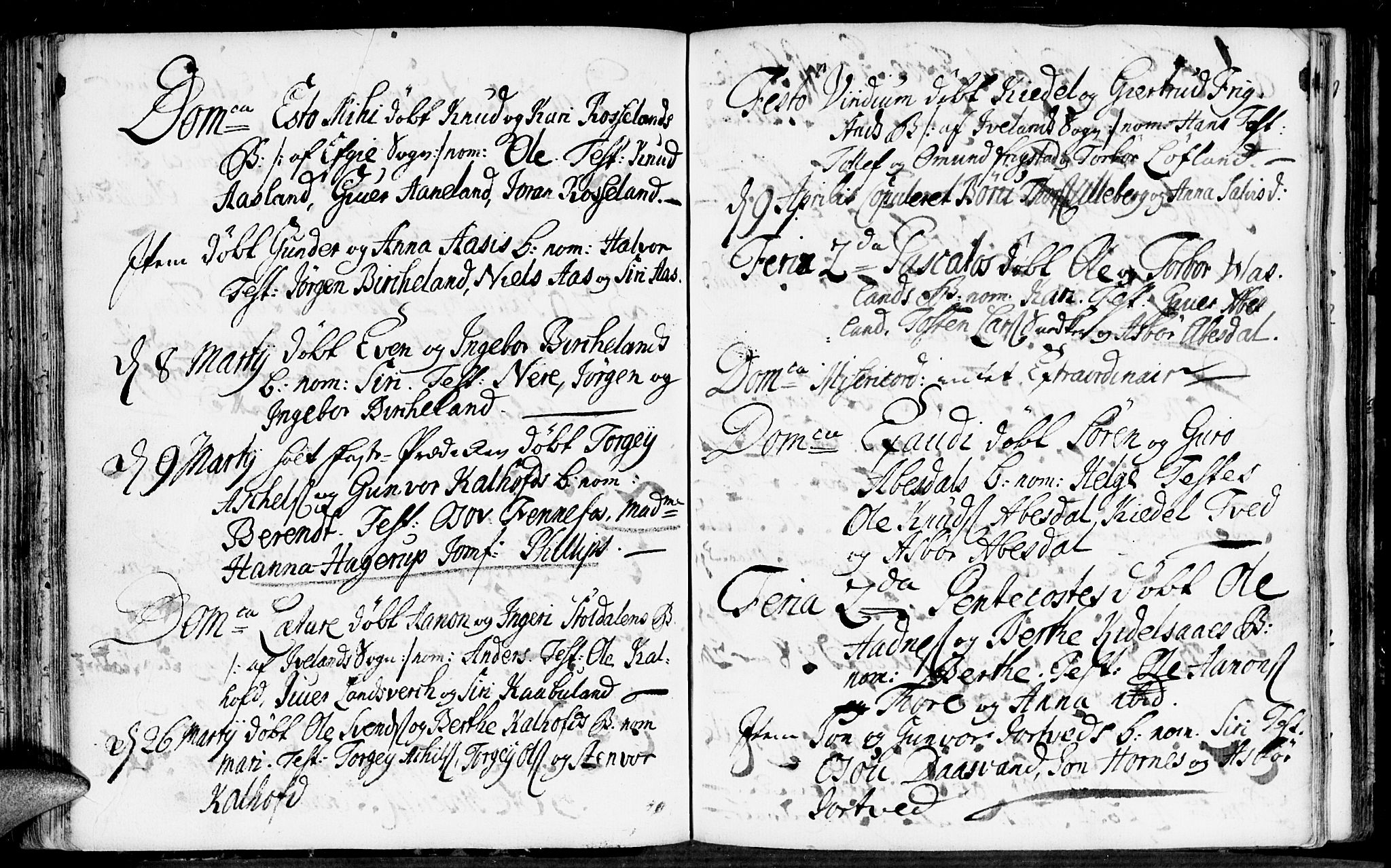 Evje sokneprestkontor, AV/SAK-1111-0008/F/Fa/Fab/L0001: Parish register (official) no. A 1, 1704-1764, p. 118-119