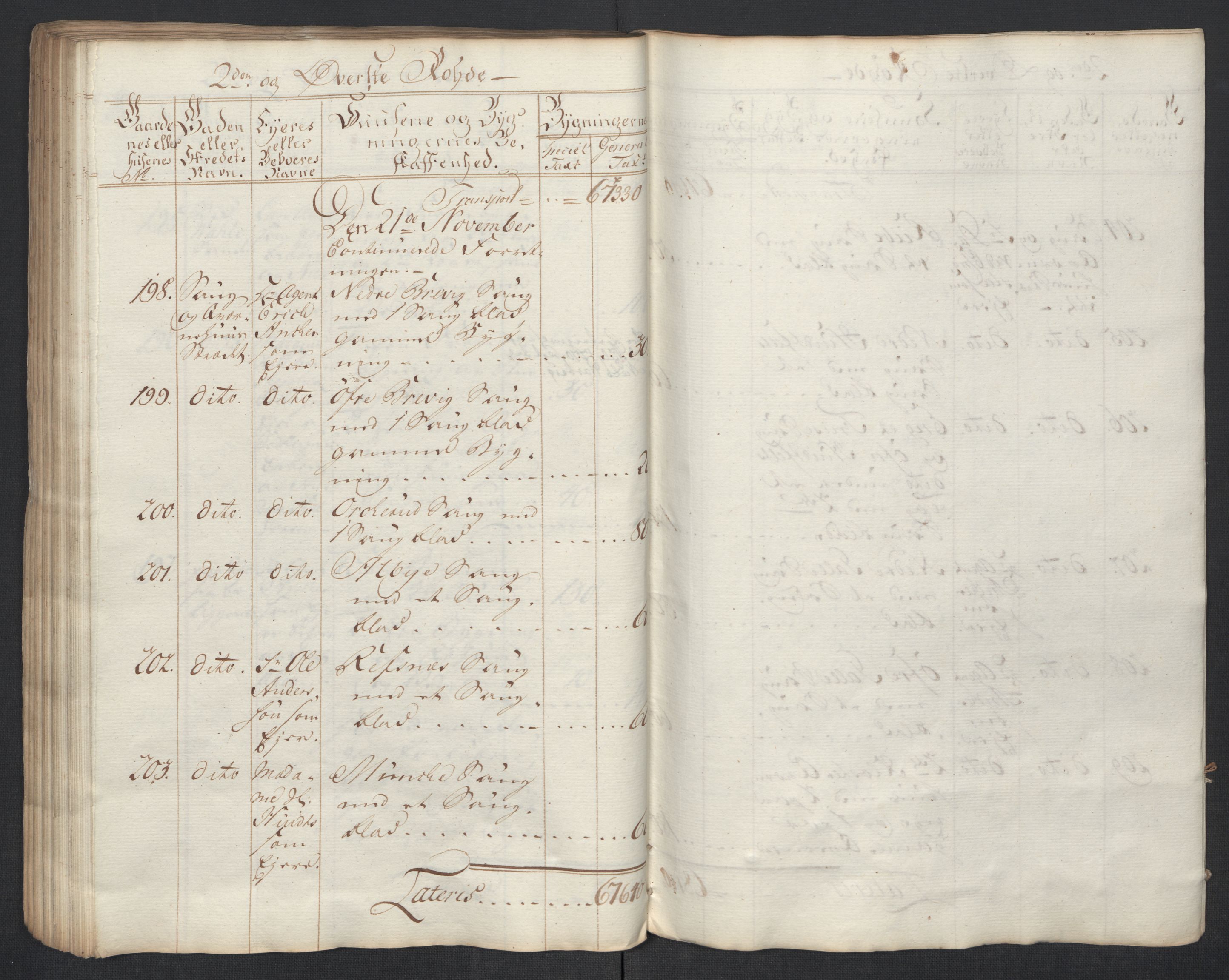Kommersekollegiet, Brannforsikringskontoret 1767-1814, RA/EA-5458/F/Fa/L0040/0002: Moss / Branntakstprotokoll, 1767, p. 86