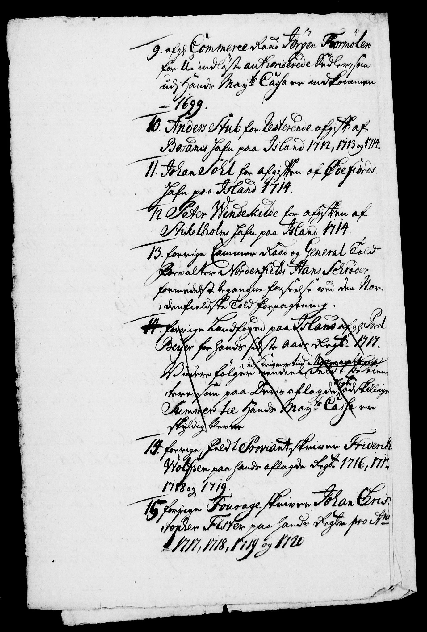 Rentekammeret, Kammerkanselliet, RA/EA-3111/G/Gg/Ggb/L0054: Dokumenter til en i ekspedisjonsprotokollen ikke innført plakat 4.1.1742 (merket RK 53.22), 1741-1742, p. 3