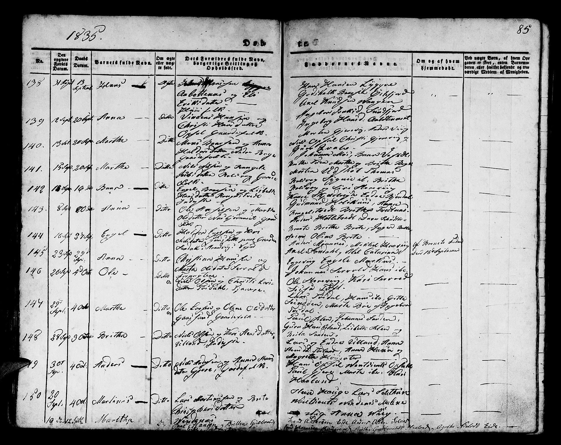 Os sokneprestembete, AV/SAB-A-99929: Parish register (official) no. A 14, 1826-1839, p. 86