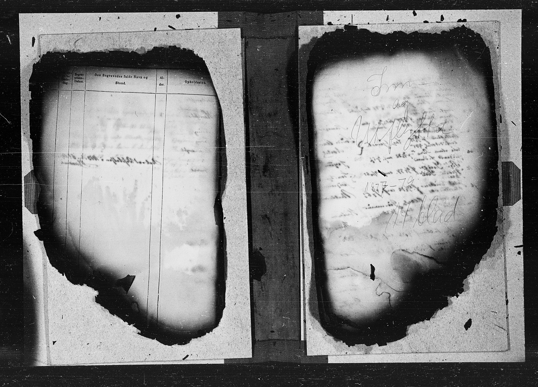 Ministerialprotokoller, klokkerbøker og fødselsregistre - Møre og Romsdal, AV/SAT-A-1454/572/L0849: Parish register (official) no. 572A12, 1877-1879, p. 1