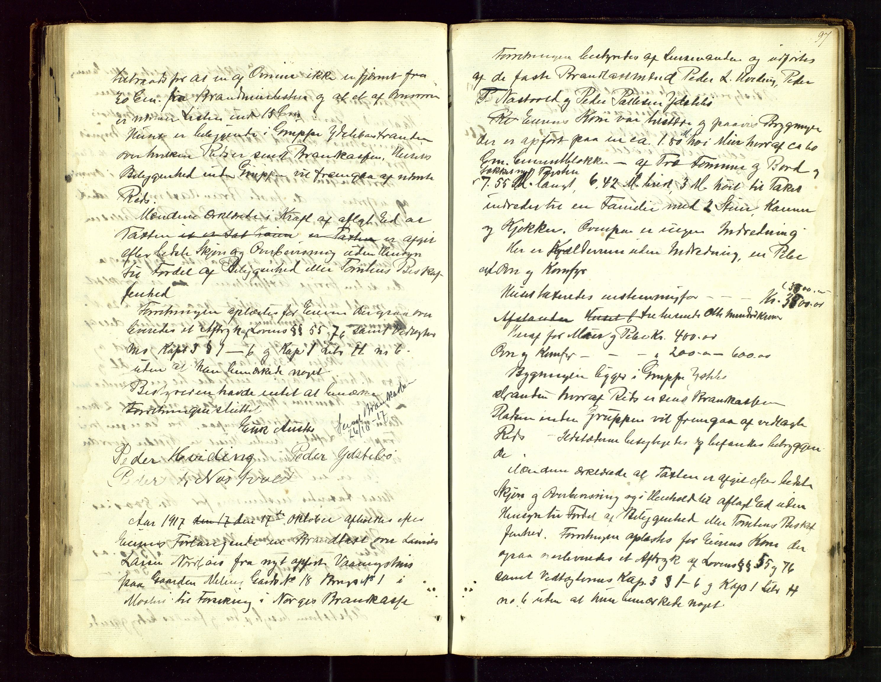 Rennesøy lensmannskontor, AV/SAST-A-100165/Goa/L0001: "Brandtaxations-Protocol for Rennesøe Thinglag", 1846-1923, p. 96b-97a