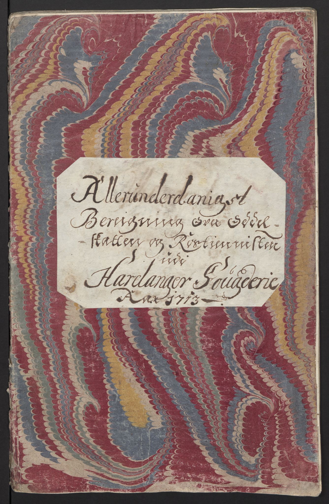 Rentekammeret inntil 1814, Reviderte regnskaper, Fogderegnskap, AV/RA-EA-4092/R48/L2989: Fogderegnskap Sunnhordland og Hardanger, 1713, p. 295