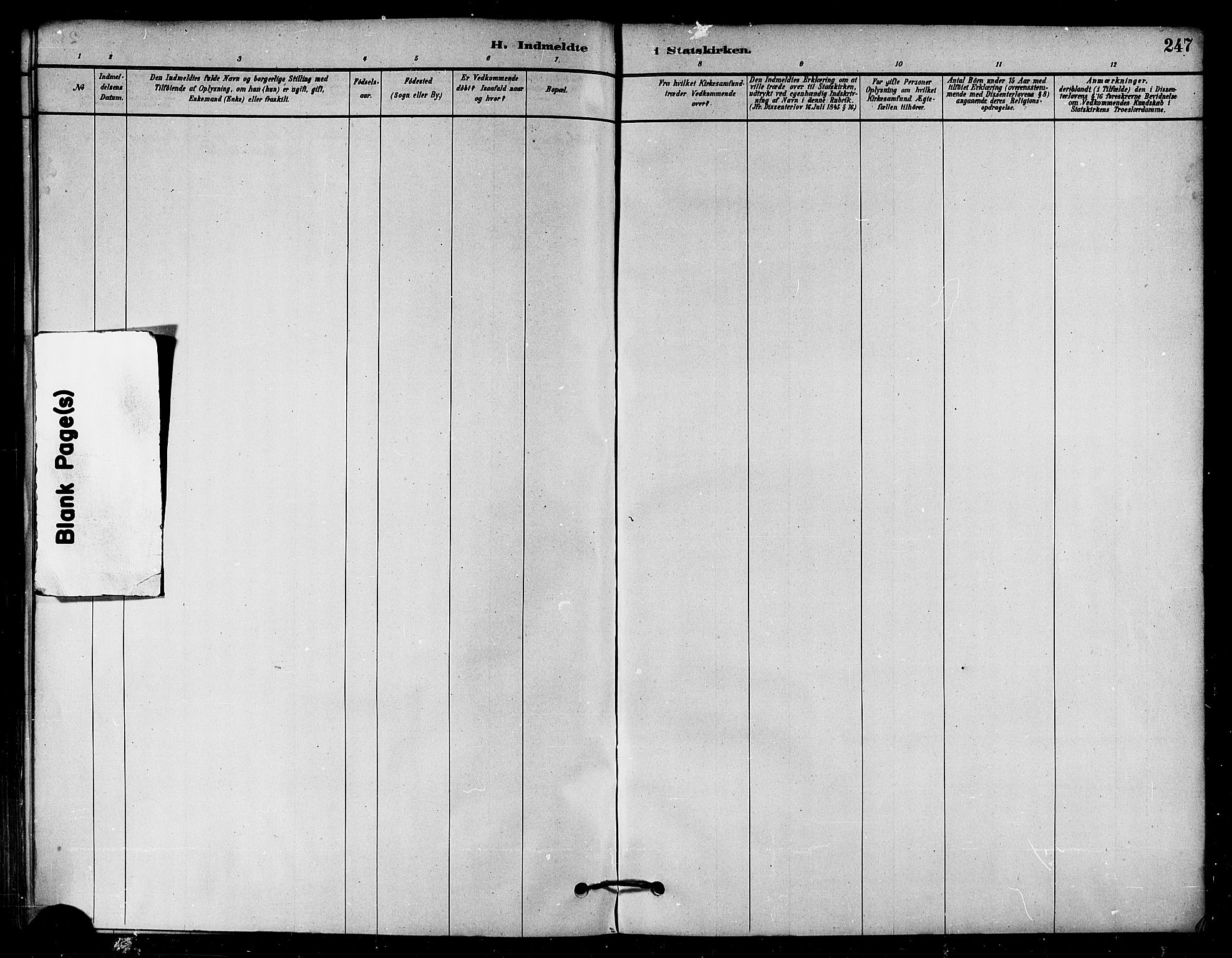 Ministerialprotokoller, klokkerbøker og fødselsregistre - Møre og Romsdal, AV/SAT-A-1454/584/L0967: Parish register (official) no. 584A07, 1879-1894, p. 247