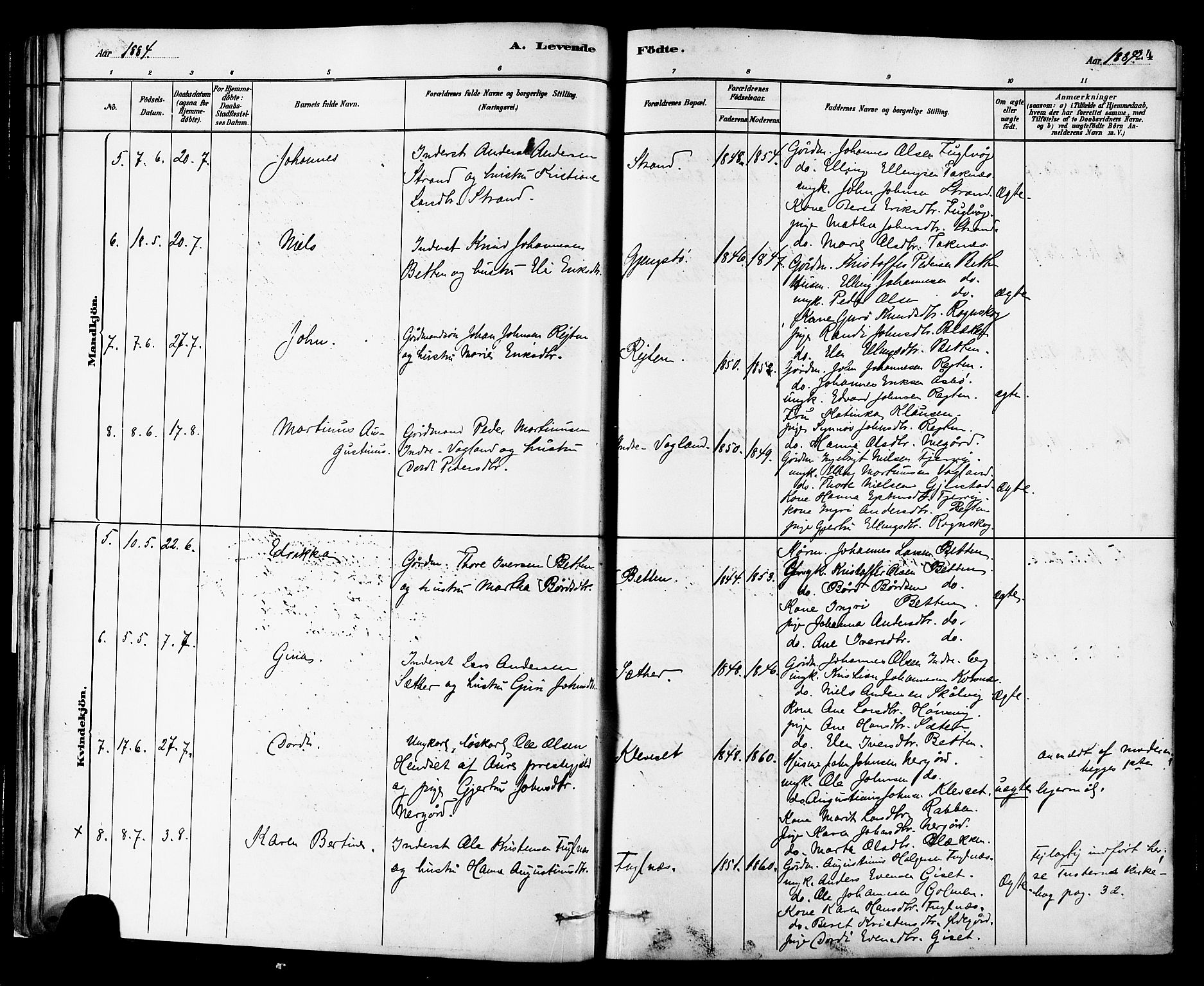 Ministerialprotokoller, klokkerbøker og fødselsregistre - Møre og Romsdal, AV/SAT-A-1454/576/L0885: Parish register (official) no. 576A03, 1880-1898, p. 24