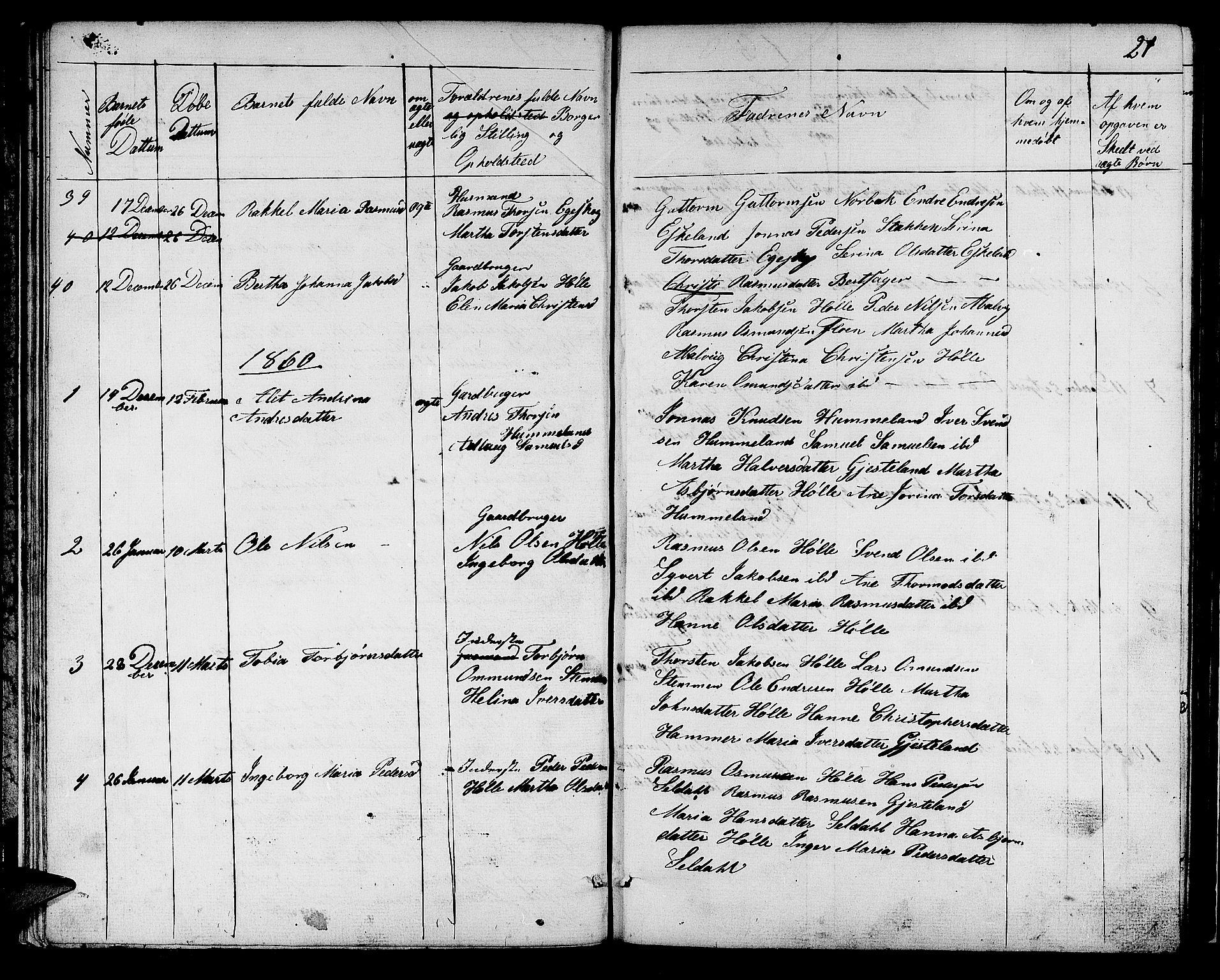 Høgsfjord sokneprestkontor, SAST/A-101624/H/Ha/Hab/L0001: Parish register (copy) no. B 1, 1855-1885, p. 21
