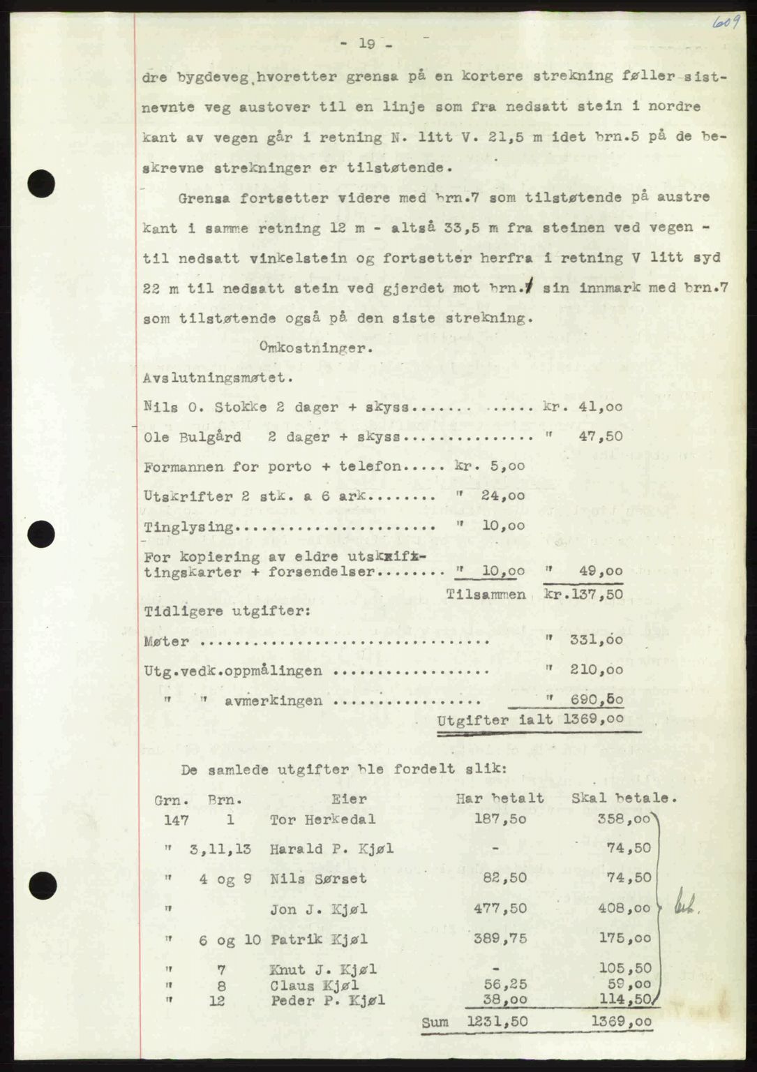 Nordmøre sorenskriveri, AV/SAT-A-4132/1/2/2Ca: Mortgage book no. A114, 1950-1950, Diary no: : 896/1950