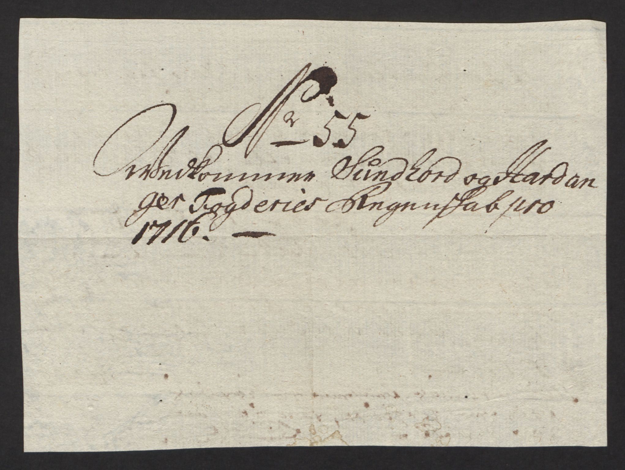 Rentekammeret inntil 1814, Reviderte regnskaper, Fogderegnskap, AV/RA-EA-4092/R48/L2992: Fogderegnskap Sunnhordland og Hardanger, 1716, p. 274