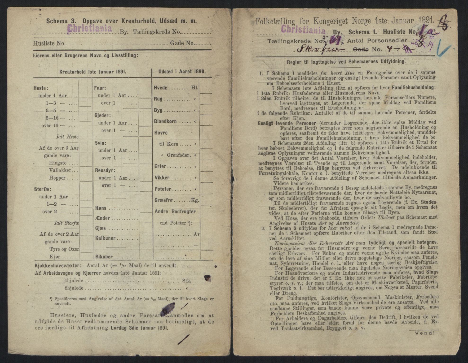 RA, 1891 census for 0301 Kristiania, 1891, p. 32317