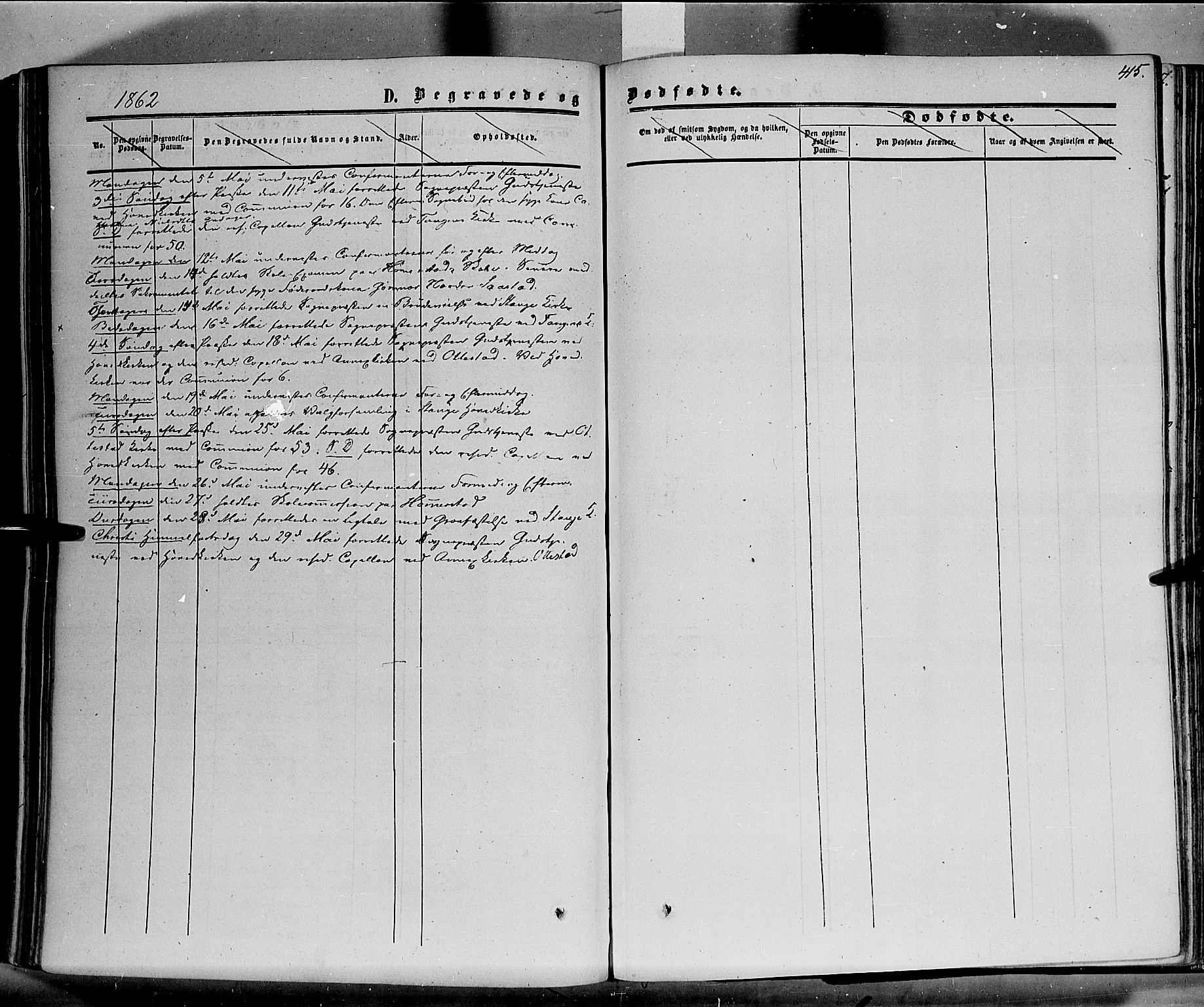 Stange prestekontor, AV/SAH-PREST-002/K/L0012: Parish register (official) no. 12, 1852-1862, p. 415