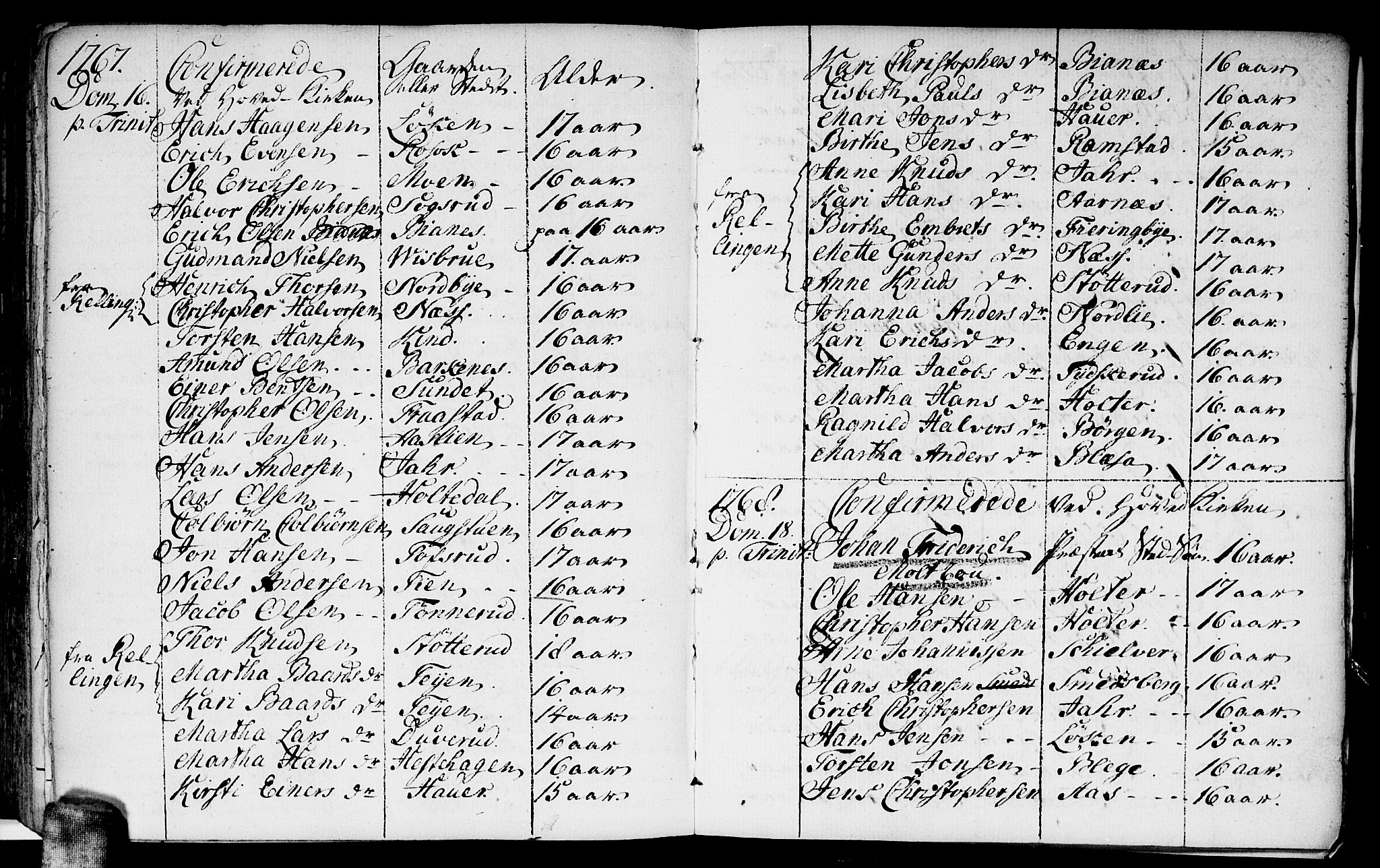 Fet prestekontor Kirkebøker, AV/SAO-A-10370a/F/Fa/L0004: Parish register (official) no. I 4, 1751-1773, p. 183