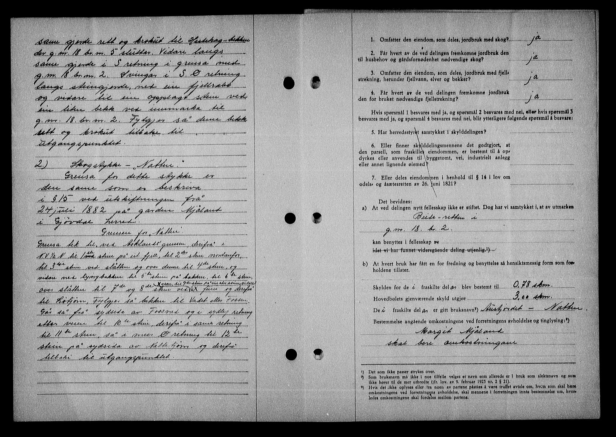 Nedenes sorenskriveri, AV/SAK-1221-0006/G/Gb/Gba/L0051: Mortgage book no. A-V, 1943-1944, Diary no: : 559/1944