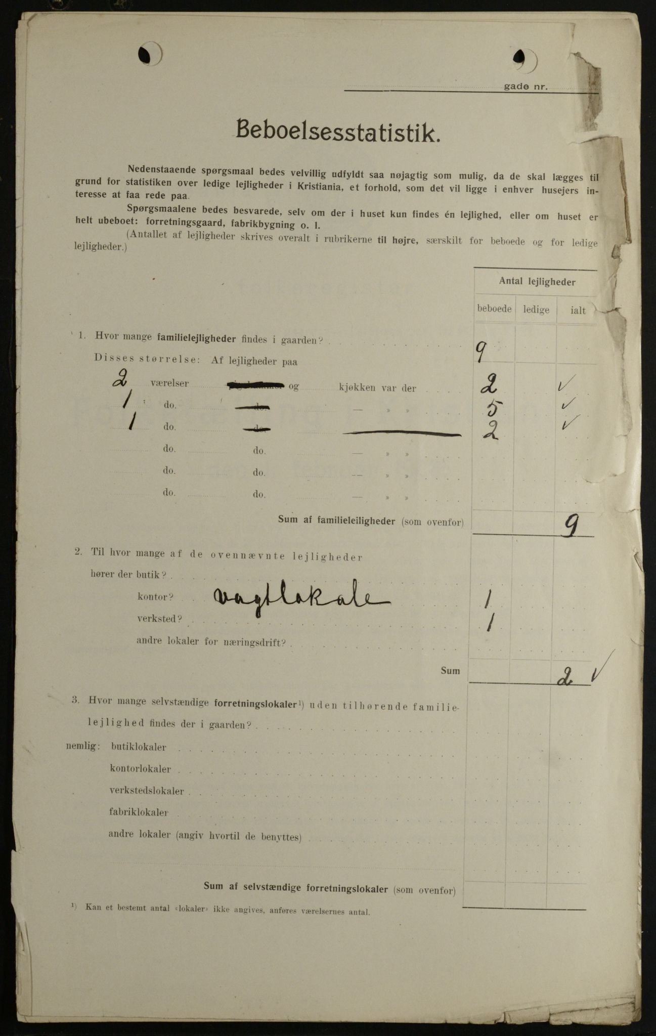 OBA, Municipal Census 1908 for Kristiania, 1908, p. 86742