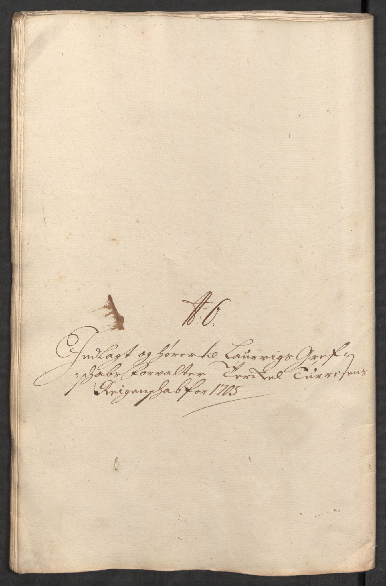 Rentekammeret inntil 1814, Reviderte regnskaper, Fogderegnskap, AV/RA-EA-4092/R33/L1978: Fogderegnskap Larvik grevskap, 1704-1705, p. 412